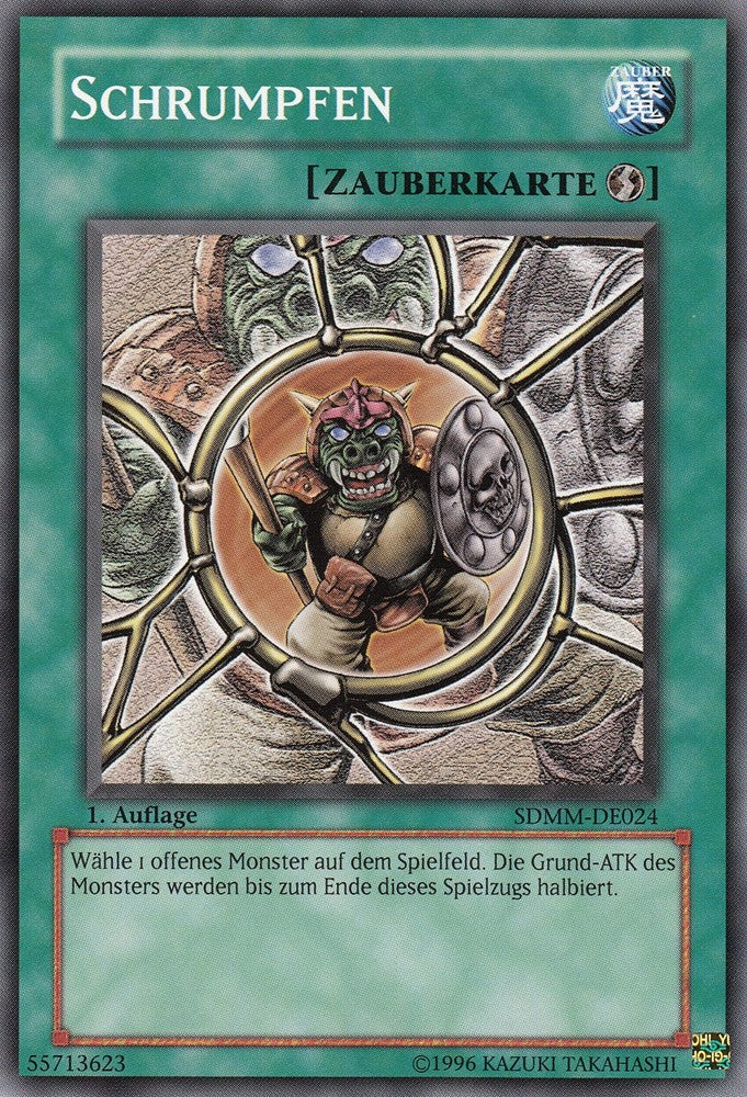 Schrumpfen - SDMM-DE024 - Common - Deutsch - 1. Auflage - Structure Deck: Machina Mayhem - Yugioh