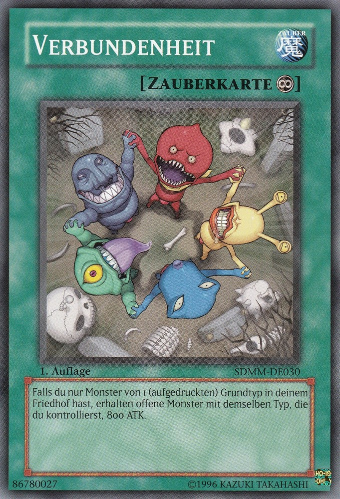 Verbundenheit - SDMM-DE030 - Common - Deutsch - 1. Auflage - Structure Deck: Machina Mayhem - Yugioh