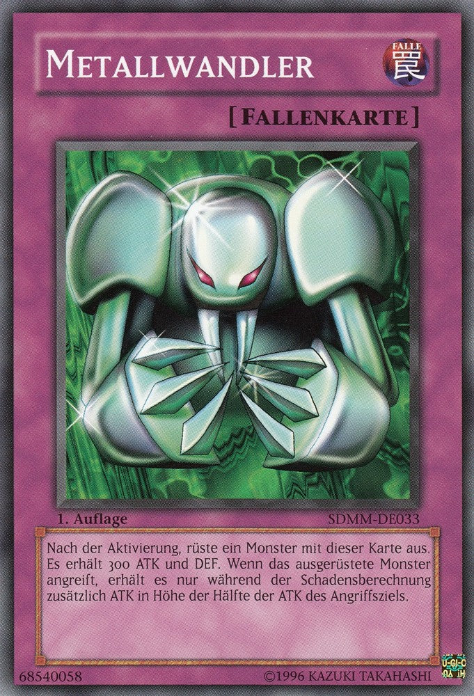 Metallwandler - SDMM-DE033 - Common - Deutsch - 1. Auflage - Structure Deck: Machina Mayhem - Yugioh