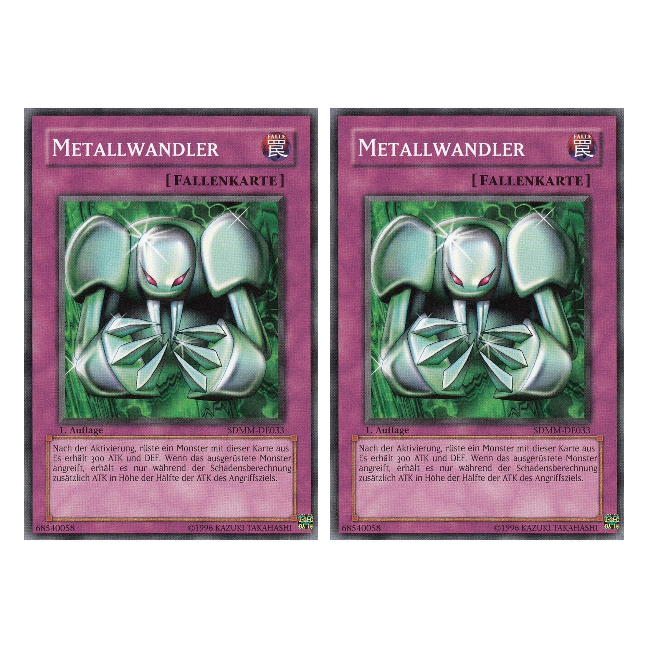Metallwandler - SDMM-DE033 - Common - Deutsch - 1. Auflage - Structure Deck: Machina Mayhem - Duo Set (2 Stück) - Yugioh