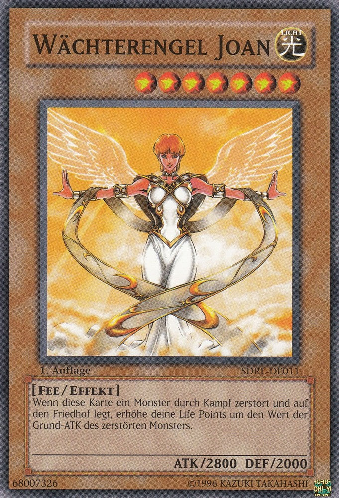 Wächterengel Joan - SDRL-DE011 - Common - Deutsch - 1. Auflage - Structure Deck: Rise of the Dragon Lords - Yugioh