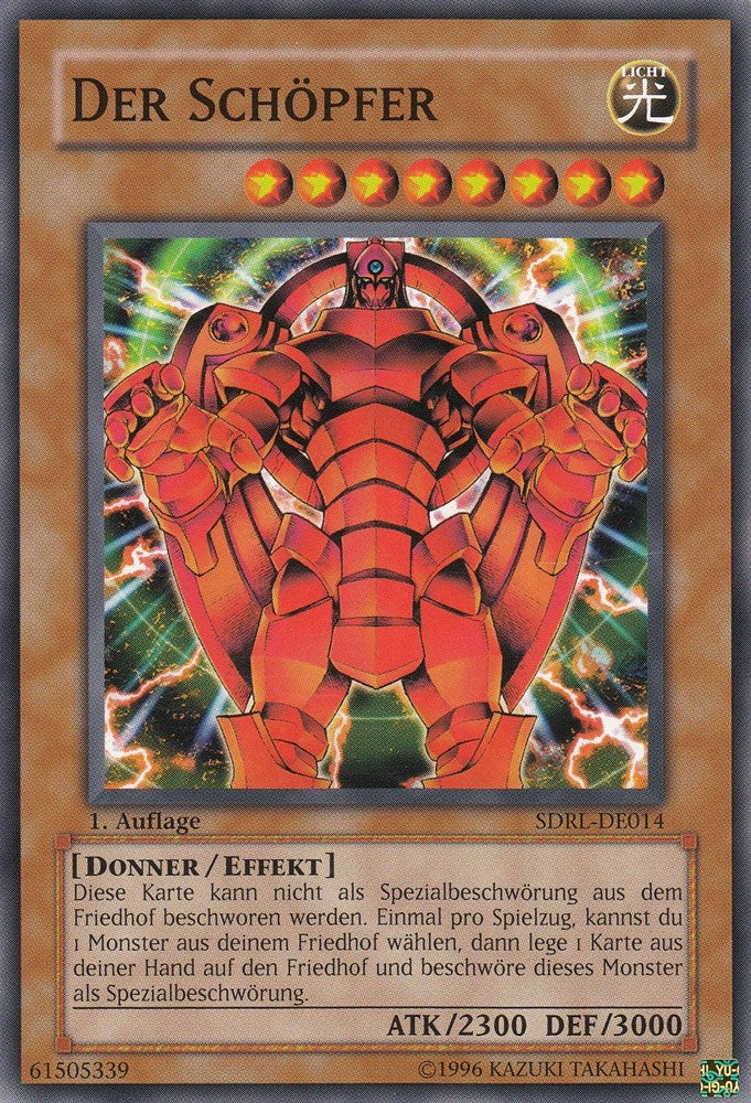 Der Schöpfer - SDRL-DE014 - Common - Deutsch - 1. Auflage - Structure Deck: Rise of the Dragon Lords - Yugioh