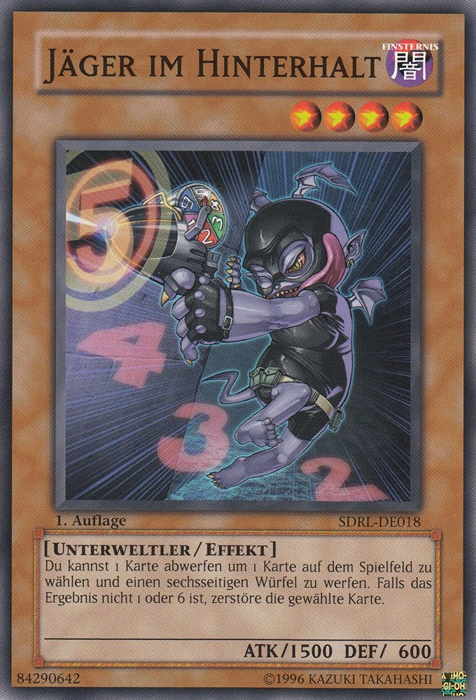 Jäger im Hinterhalt - SDRL-DE018 - Common - Deutsch - 1. Auflage - Structure Deck: Rise of the Dragon Lords - Yugioh