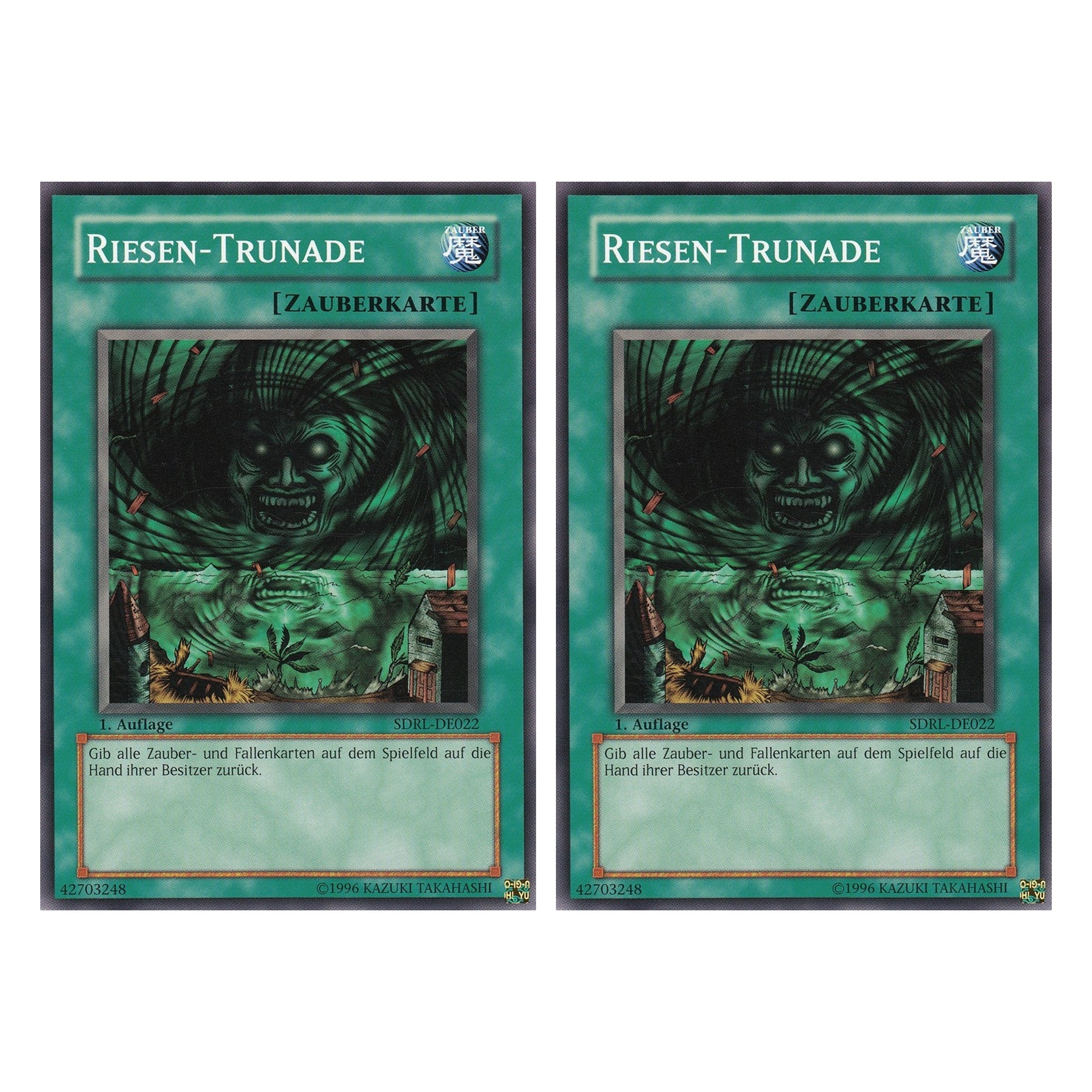 Riesen-Trunade - SDRL-DE022 - Common - Deutsch - 1. Auflage - Structure Deck: Rise of the Dragon Lords - Duo Set (2 Stück) - Yugioh