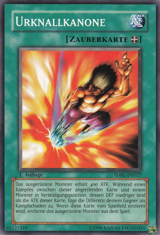 Urknallkanone - SDRL-DE027 - Common - Deutsch - 1. Auflage - Structure Deck: Rise of the Dragon Lords - Yugioh