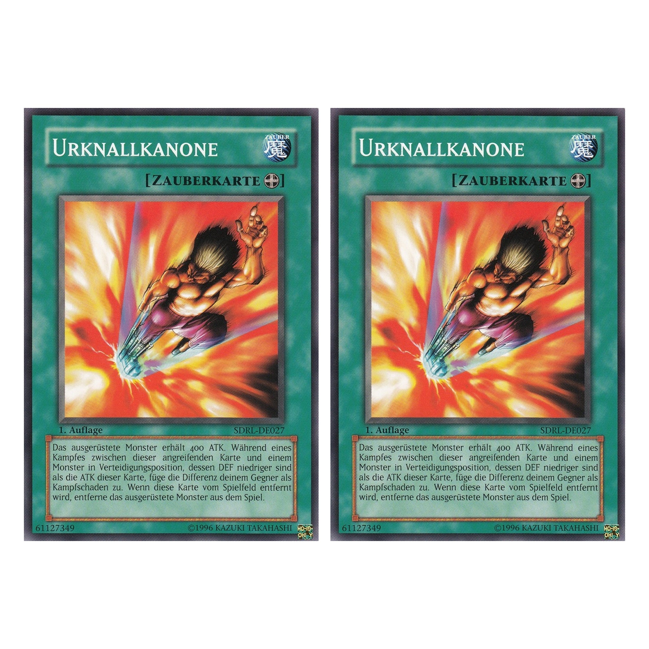 Urknallkanone - SDRL-DE027 - Common - Deutsch - 1. Auflage - Structure Deck: Rise of the Dragon Lords - Duo Set (2 Stück) - Yugioh