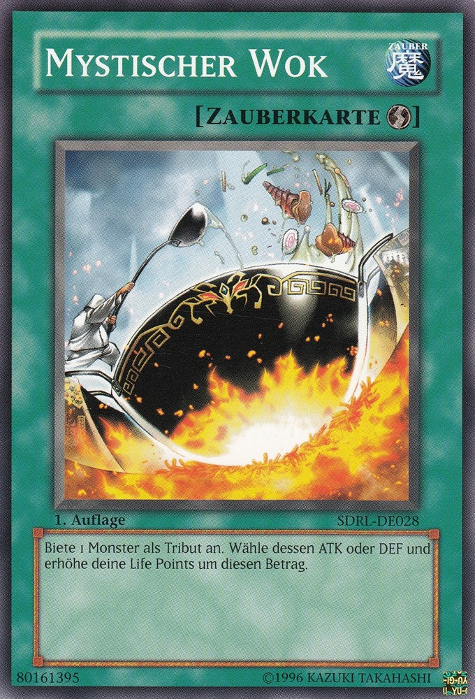 Mystischer Wok - SDRL-DE028 - Common - Deutsch - 1. Auflage - Structure Deck: Rise of the Dragon Lords - Yugioh