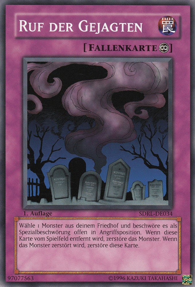 Ruf der Gejagten - SDRL-DE034 - Common - Deutsch - 1. Auflage - Structure Deck: Rise of the Dragon Lords - Yugioh