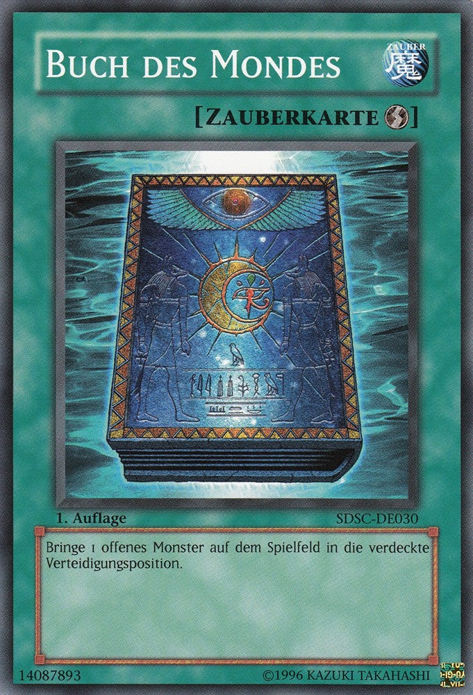 Buch des Mondes - SDSC-DE030 - Common - Deutsch - 1. Auflage - Structure Deck: Spellcaster's Command - Yugioh