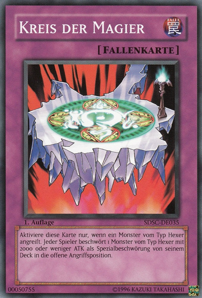 Kreis der Magier - SDSC-DE035 - Common - Deutsch - 1. Auflage - Structure Deck: Spellcaster's Command - Yugioh