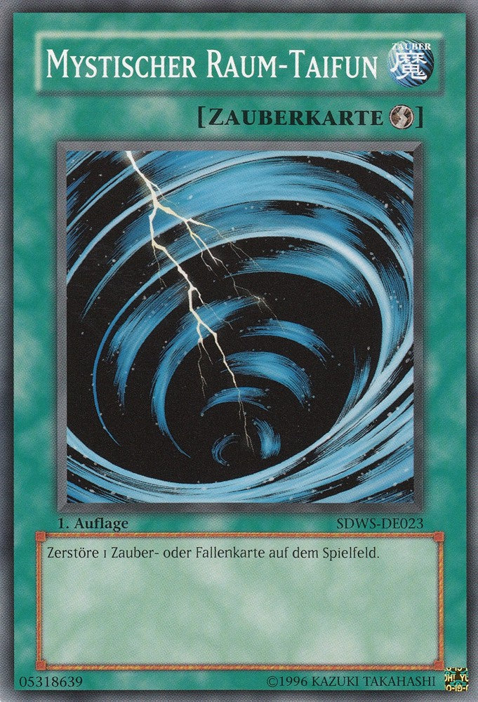 Mystischer Raum-Taifun - SDWS-DE023 - Common - Deutsch - 1. Auflage - Structure Deck: Warrior's Strike - Yugioh