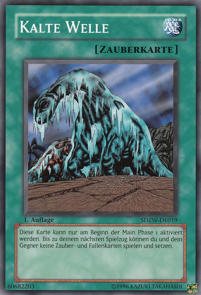Kalte Welle - SDZW-DE019 - Common - Deutsch - 1. Auflage - Structure Deck: Zombie World - Yugioh