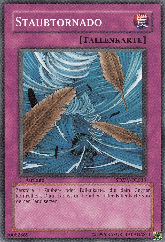 Staubtornado - SDZW-DE033 - Common - Deutsch - 1. Auflage - Structure Deck: Zombie World - Yugioh