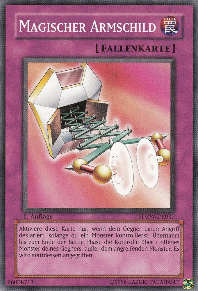 Magischer Armschild - SDZW-DE037 - Common - Deutsch - 1. Auflage - Structure Deck: Zombie World - Yugioh