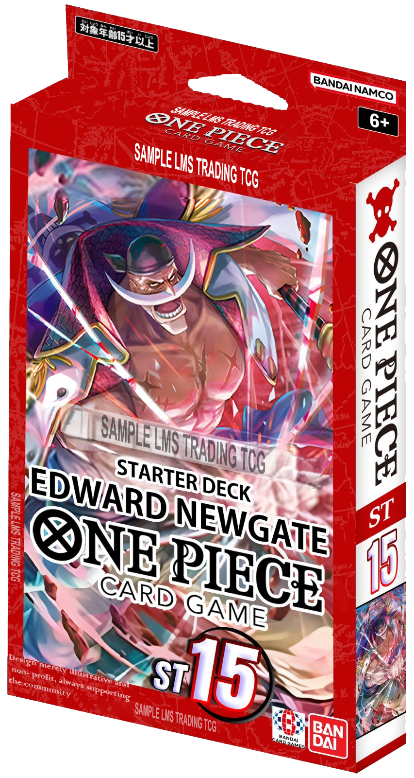Vorbestellung: One Piece Trading Card Game - Starter Deck: Edward Newgate - ST15 - Englisch