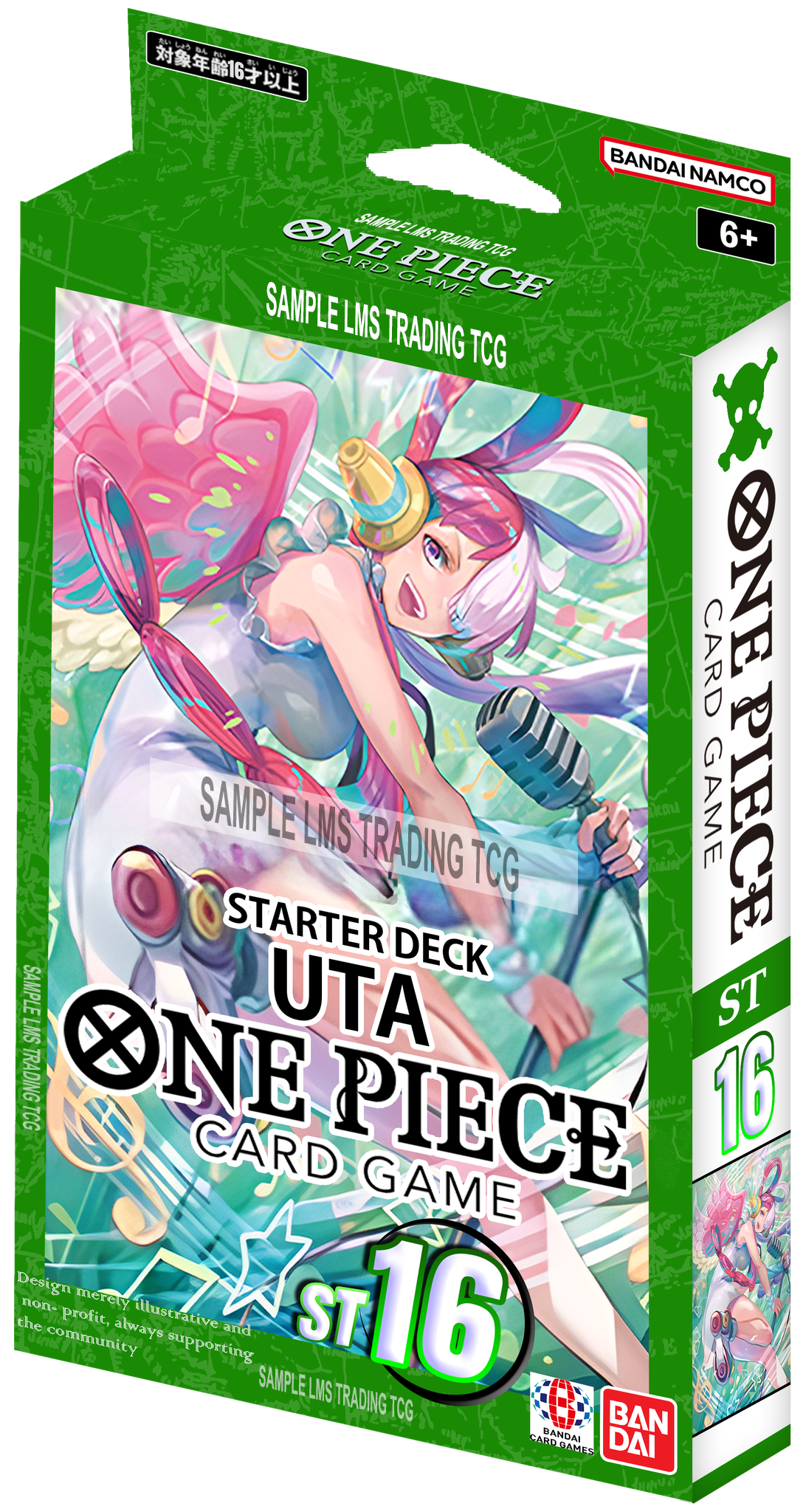 Vorbestellung: One Piece Trading Card Game - Starter Deck: Uta - ST16 - Englisch