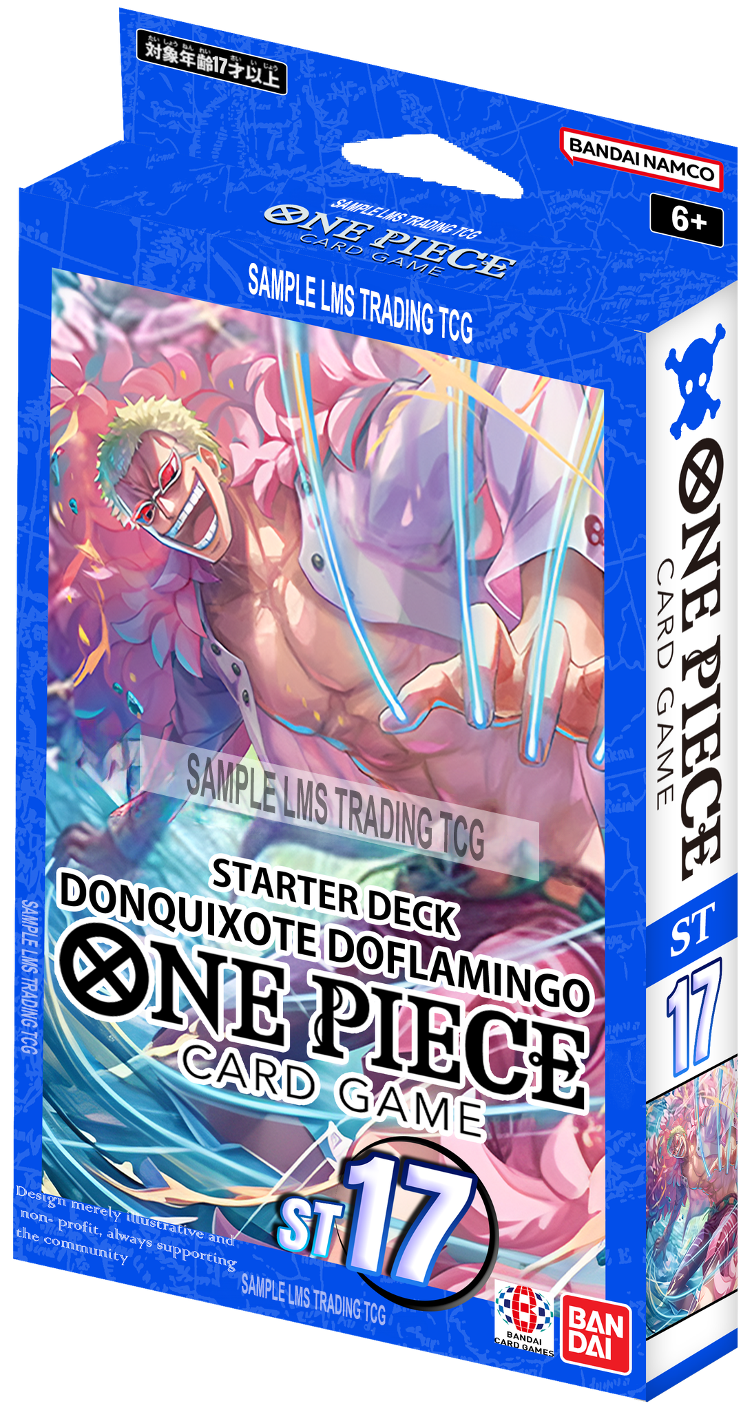 Vorbestellung: One Piece Trading Card Game - Starter Deck: Donquixote Doflamingo - ST17 - Englisch