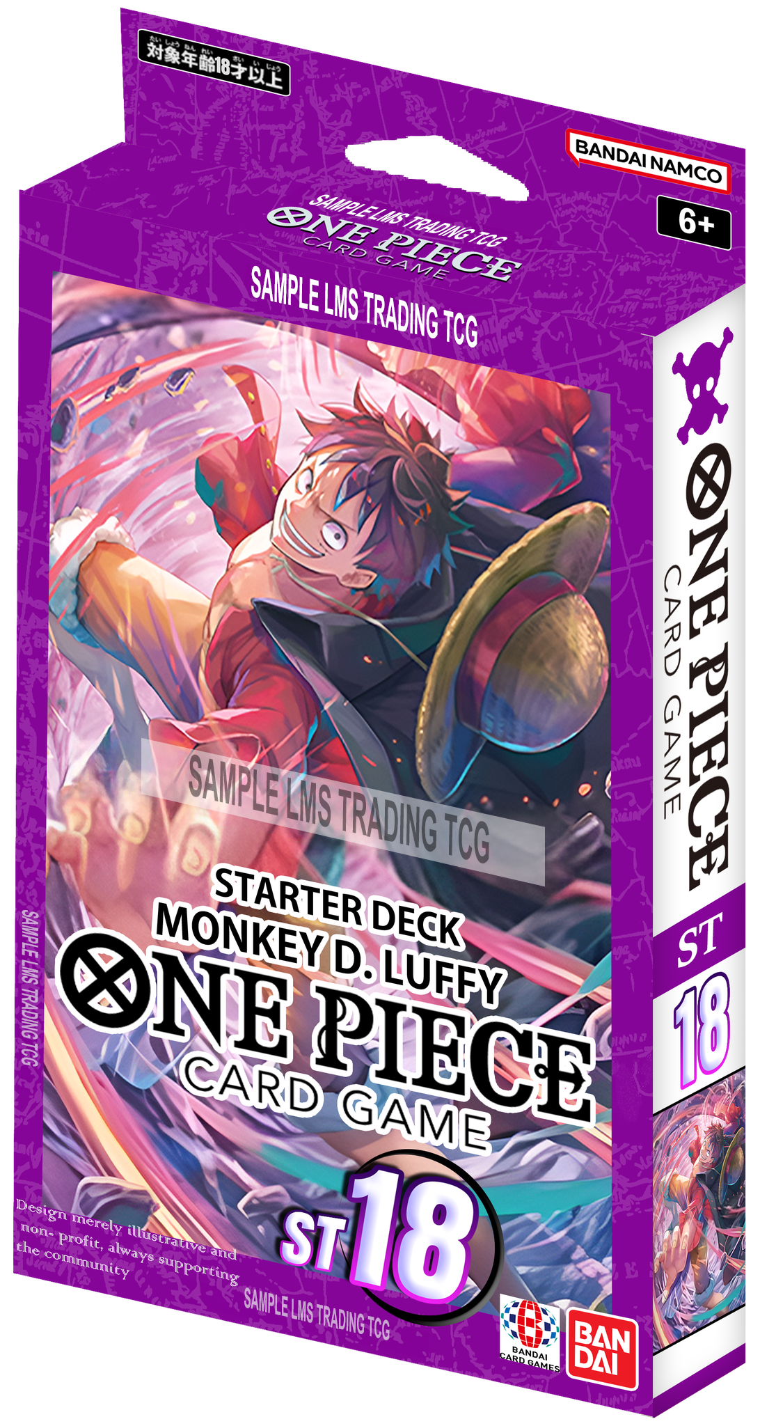 Vorbestellung: One Piece Trading Card Game - Starter Deck: Monkey D. Luffy - ST18 - Englisch