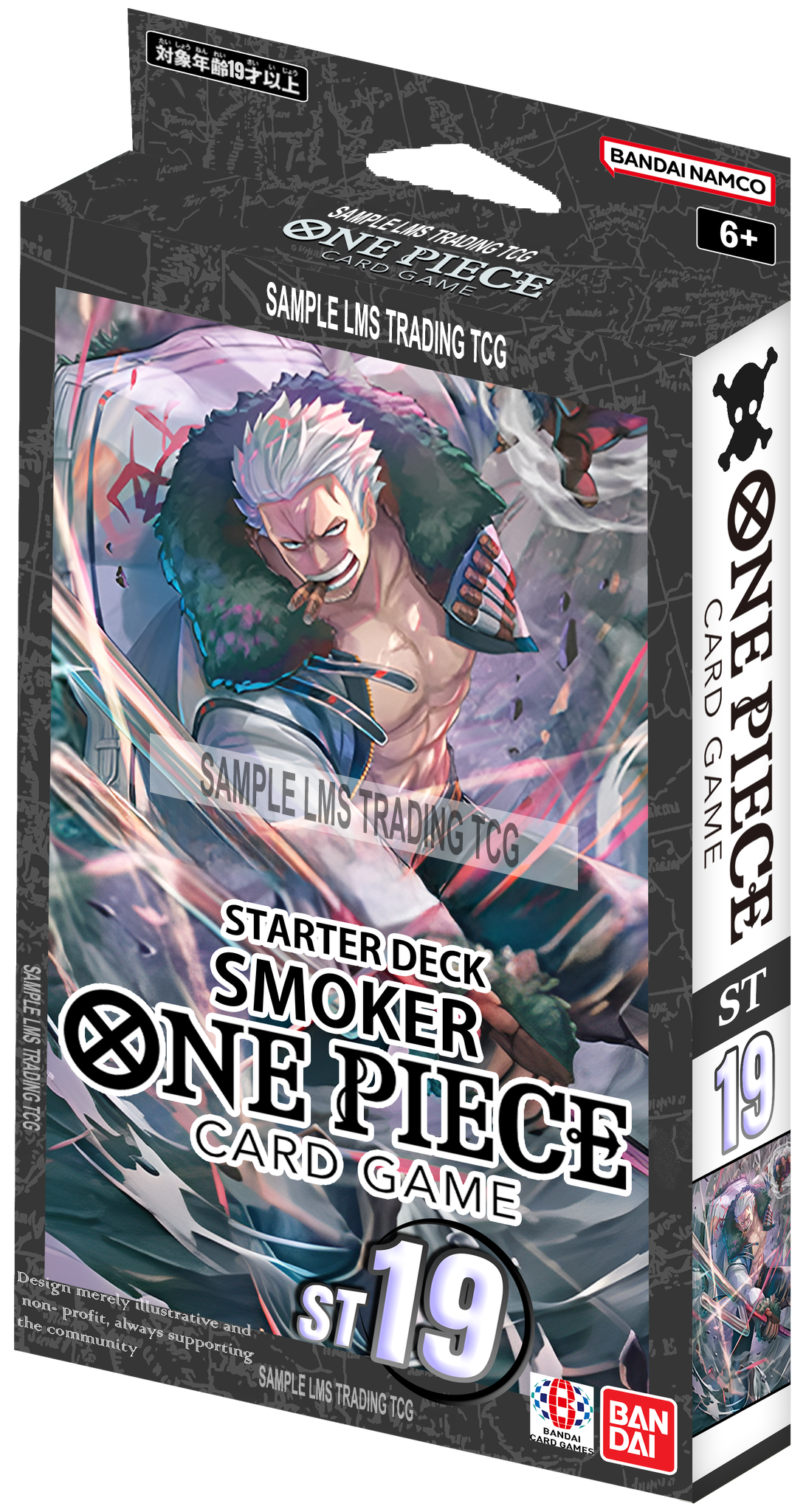 Vorbestellung: One Piece Trading Card Game - Starter Deck: Smoker - ST19 - Englisch