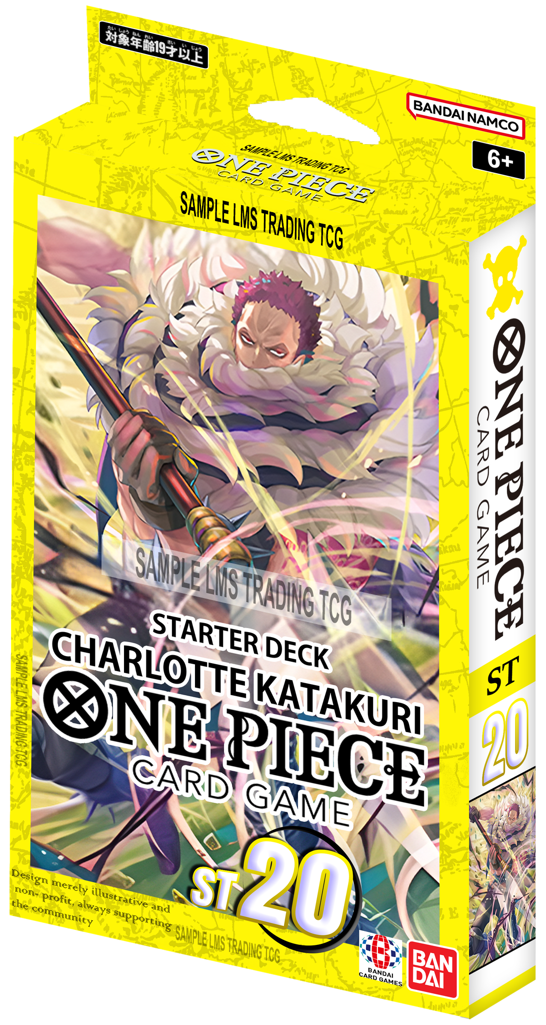 Vorbestellung: One Piece Trading Card Game - Starter Deck: Katakuri - ST20 - Englisch