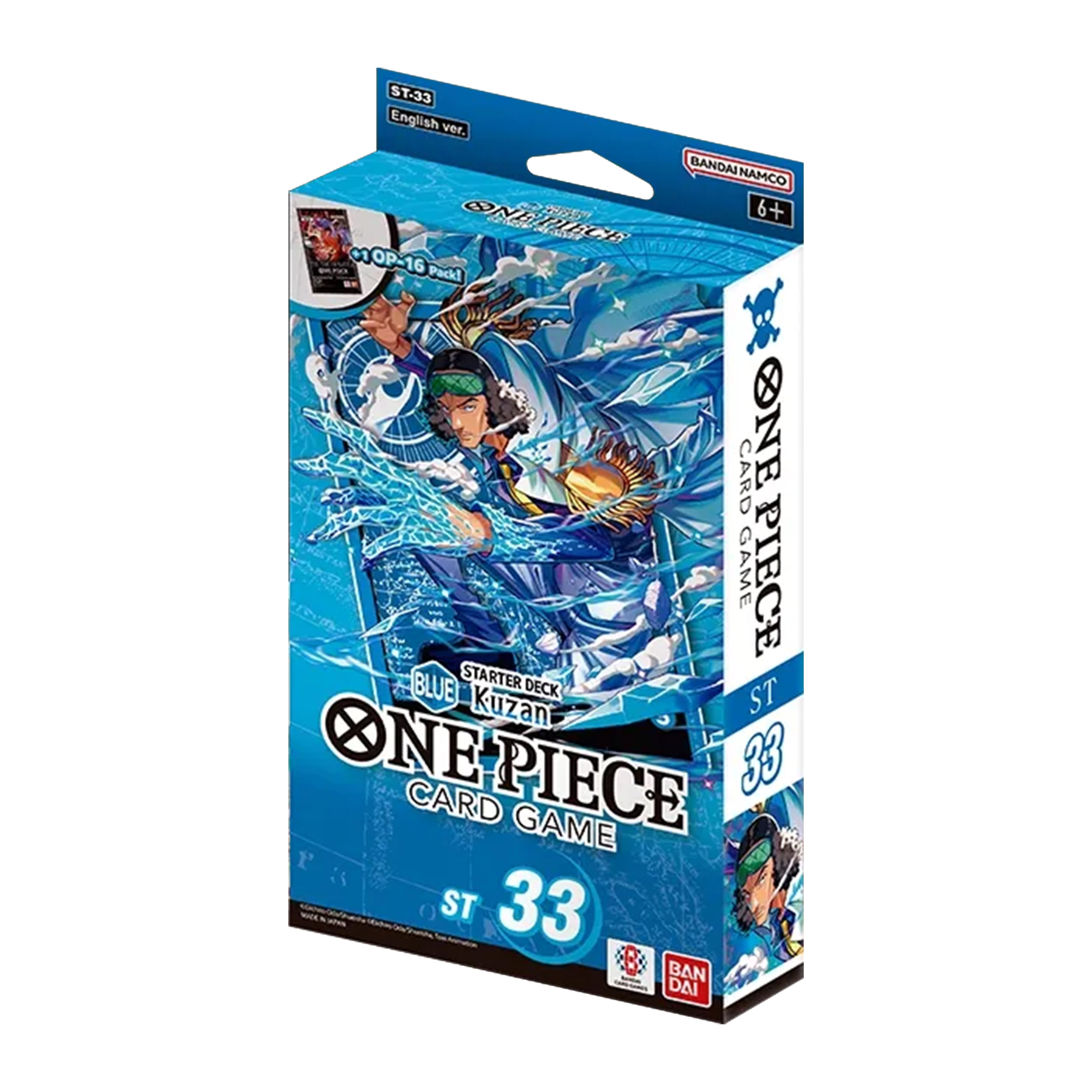 One Piece Card Game Starter Deck ST-33 – Blue Kuzan