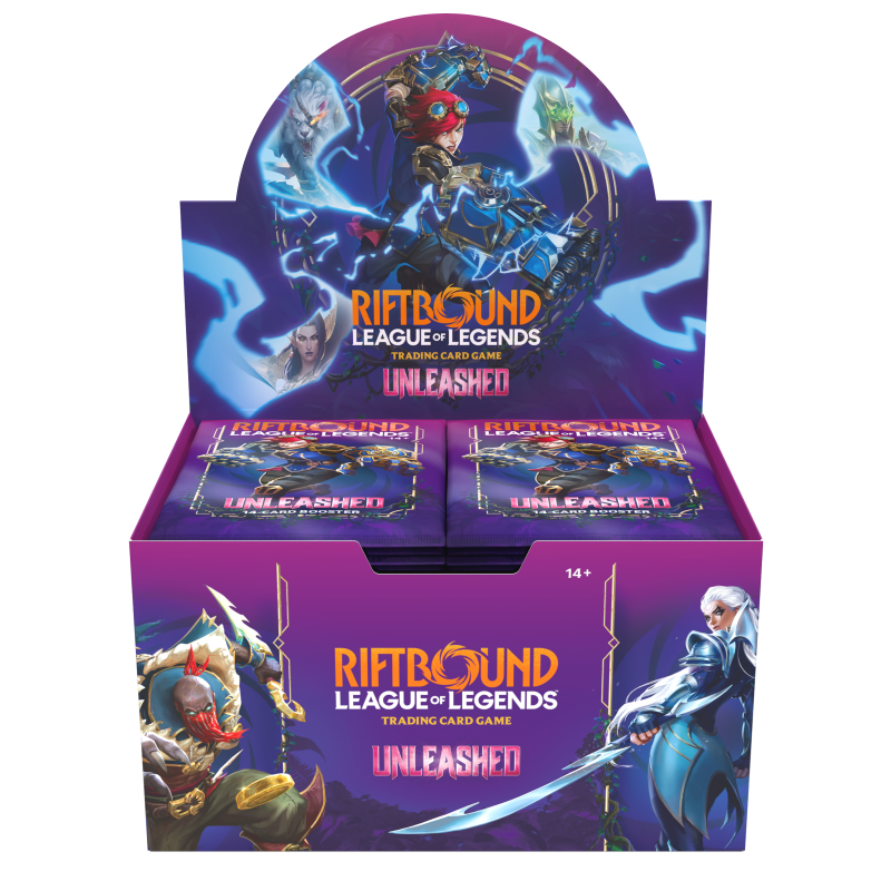 Riftbound TCG – Unleashed Booster Display (24 Packs) – Englisch | Release 08.05.2026 |