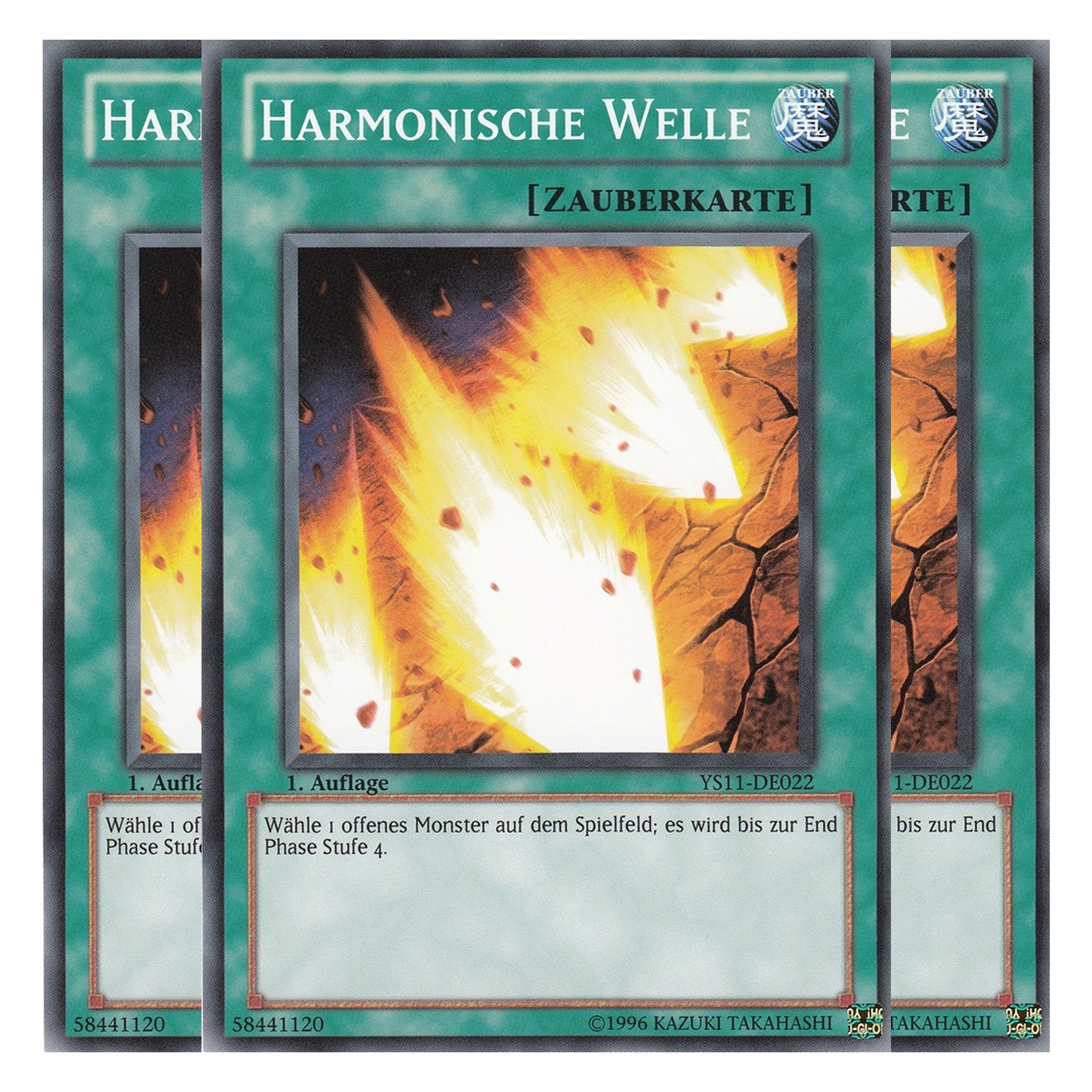 Harmonische Welle - YS11-DE022 - Common - Deutsch - 1. Auflage - Starter Deck: Dawn of the Xyz - Playset (3 Kopien)