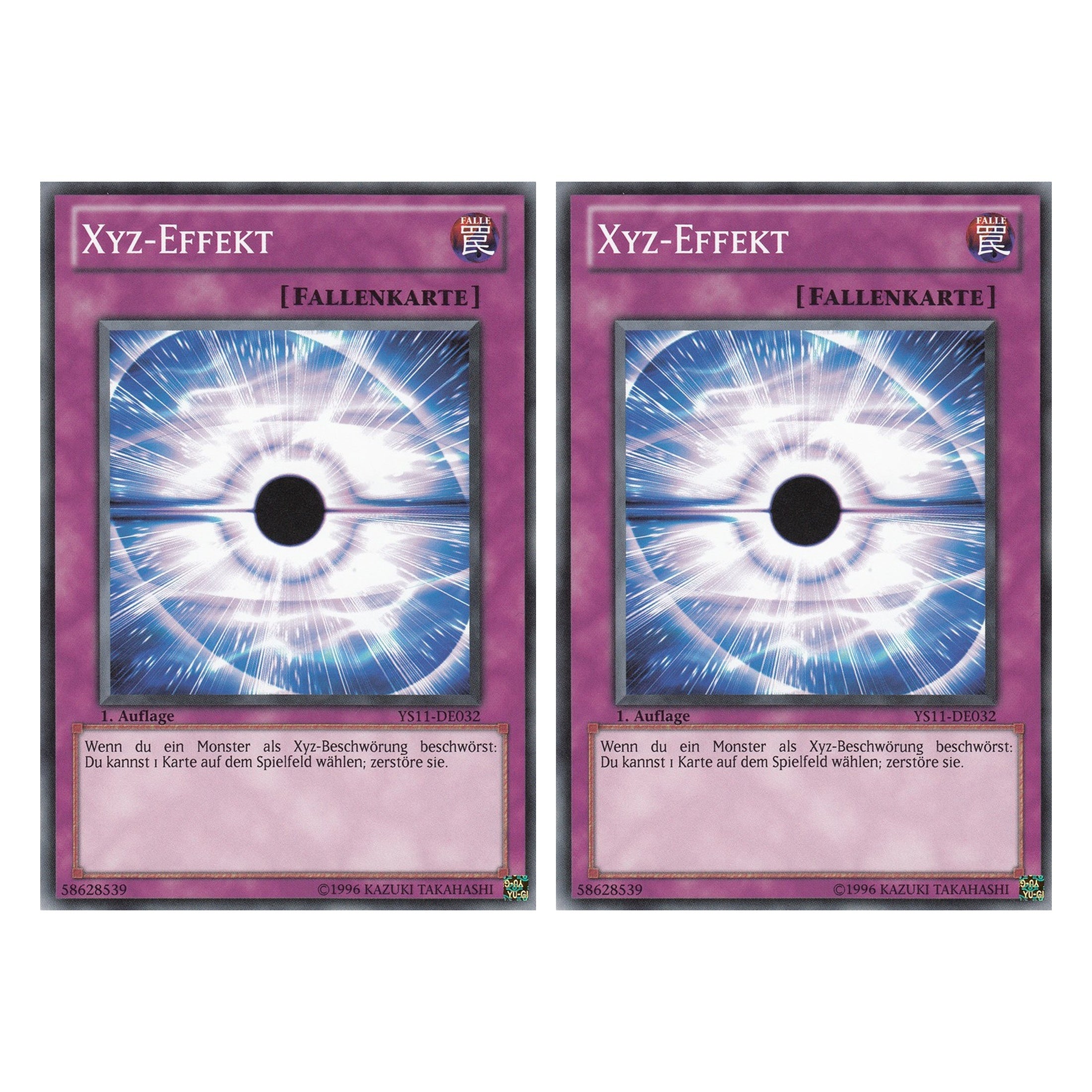 Xyz-Effekt - YS11-DE032 - Common - Deutsch - 1. Auflage - Starter Deck: Dawn of the Xyz - Duo Set (2 Stück) - Yugioh