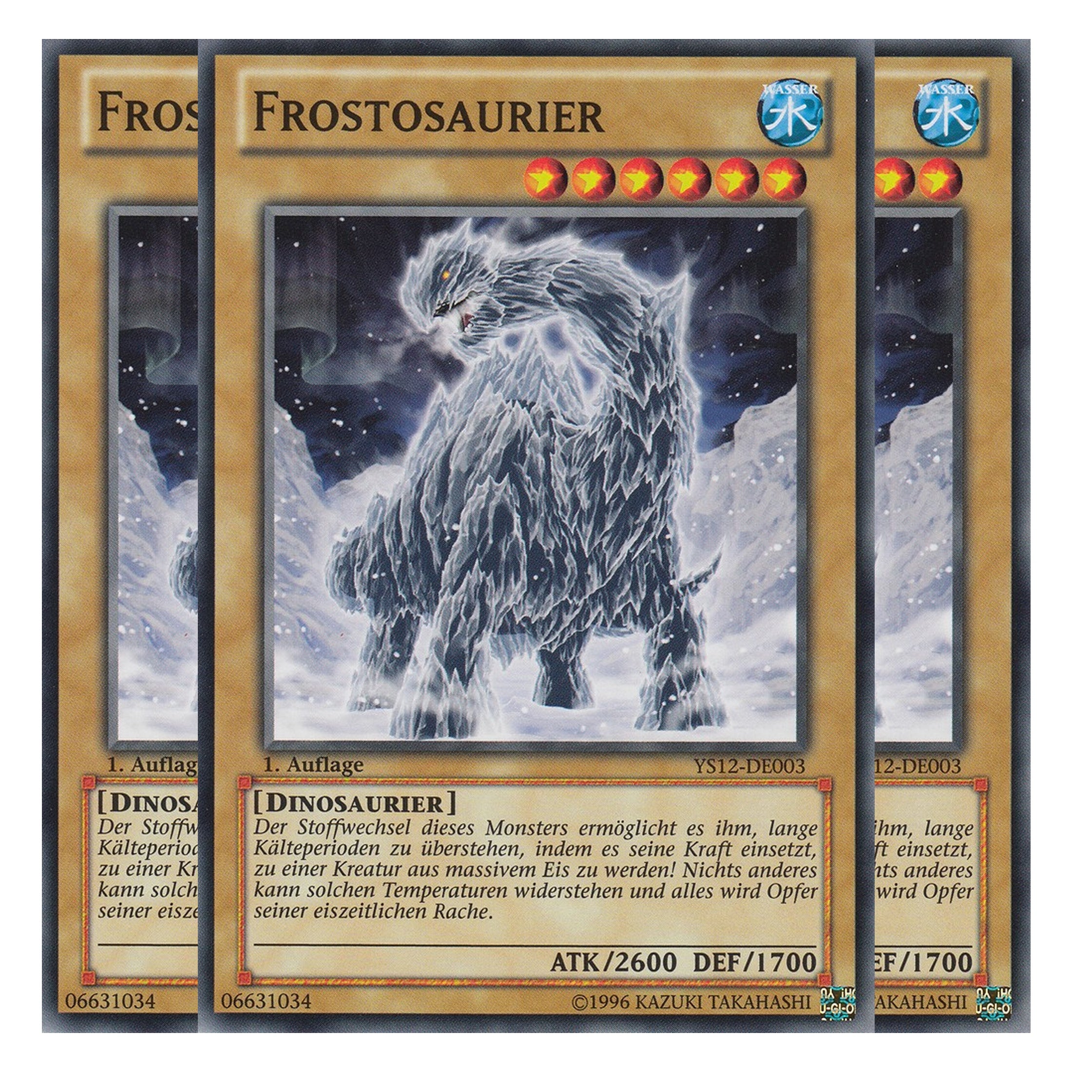 Frostosaurus - YS12-DE003 - Common - Deutsch - 1. Auflage - Starter Deck: Xyz Symphony - Playset (3 Kopien)