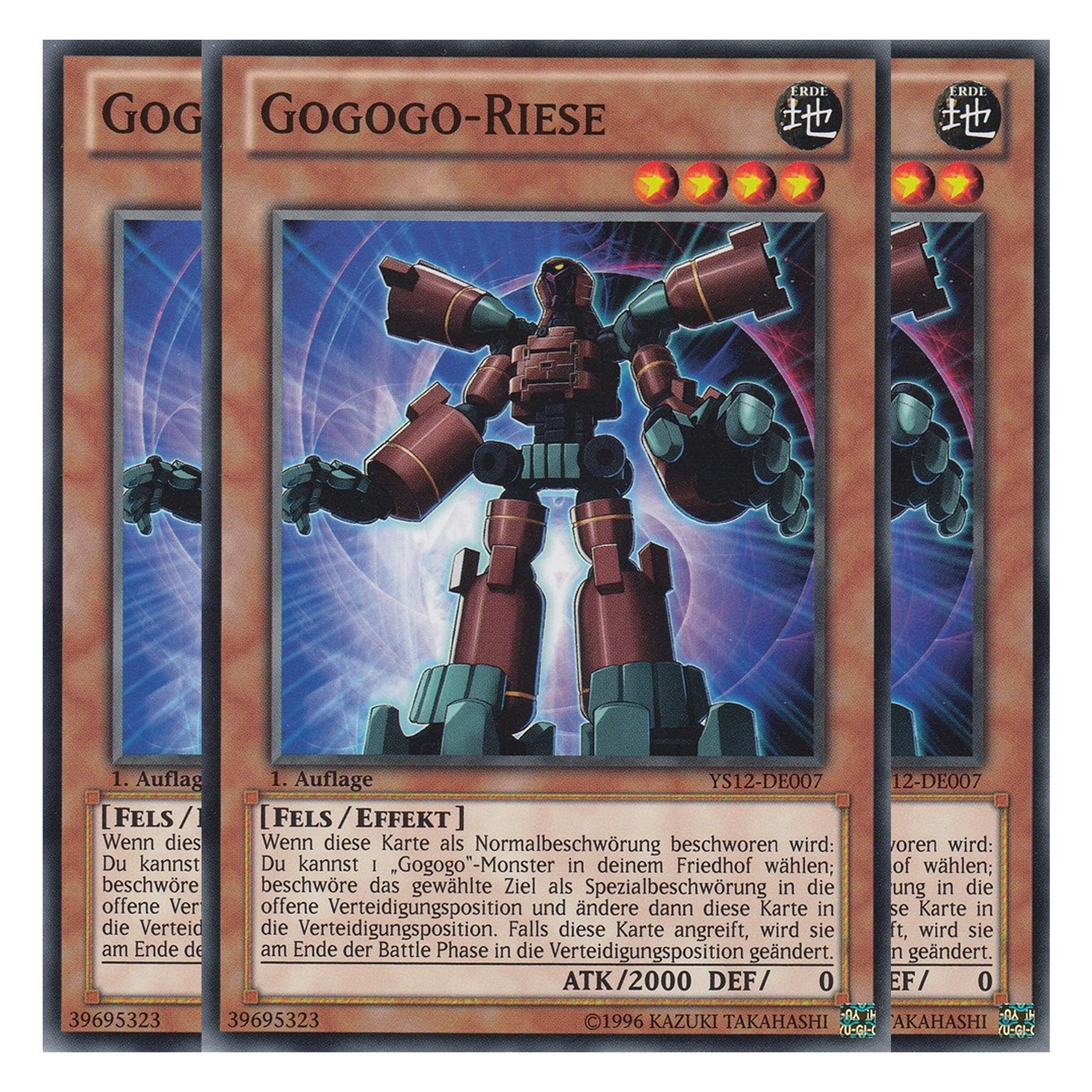 Gogogo-Riese - YS12-DE007 - Common - Deutsch - 1. Auflage - Starter Deck: Xyz Symphony - Playset (3 Kopien)