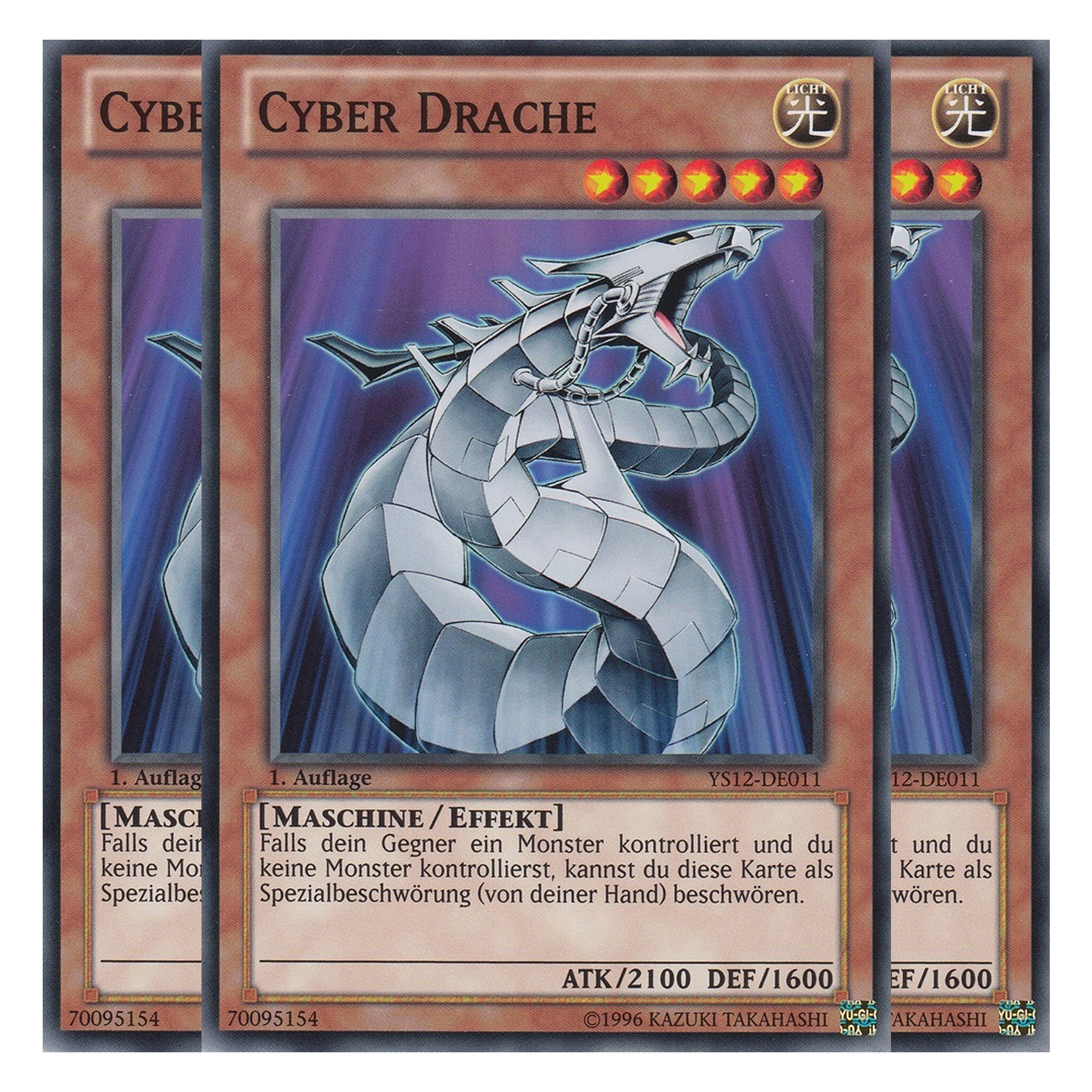 Cyber Drache - YS12-DE011 - Common - Deutsch - 1. Auflage - Starter Deck: Xyz Symphony - Playset (3 Kopien)