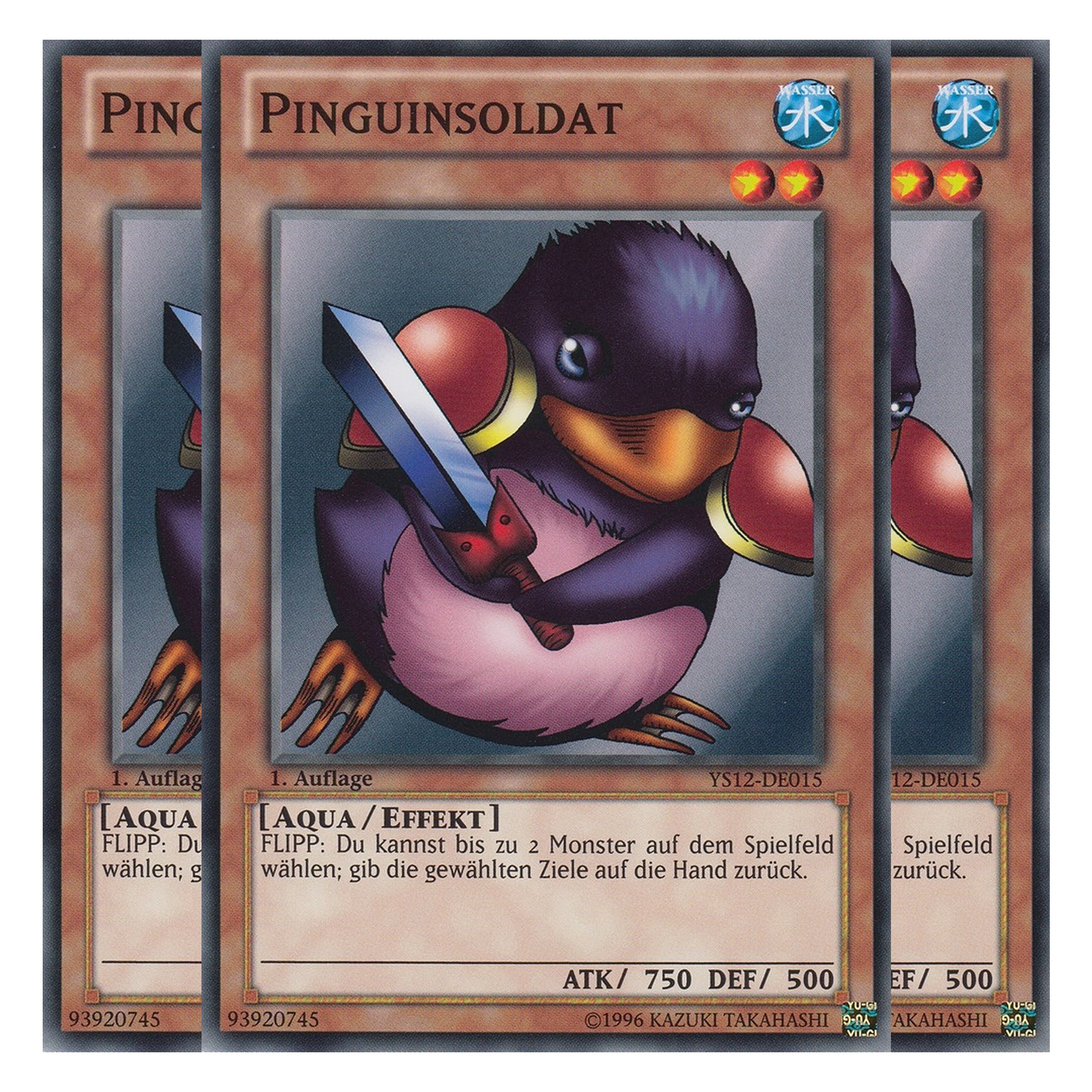 Pinguinsoldat - YS12-DE015 - Common - Deutsch - 1. Auflage - Starter Deck: Xyz Symphony - Playset (3 Kopien)