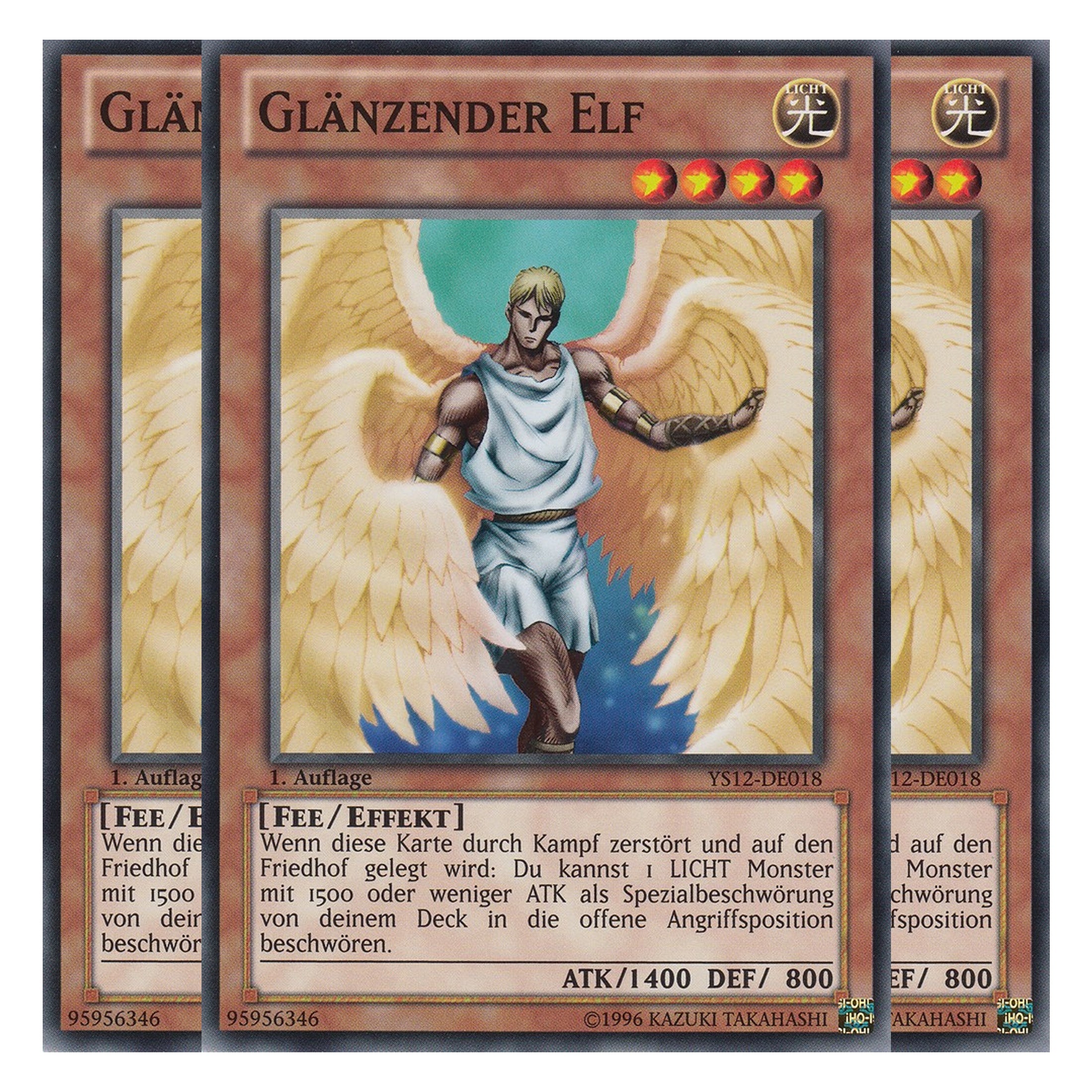 Glänzender Elf - YS12-DE018 - Common - Deutsch - 1. Auflage - Starter Deck: Xyz Symphony - Playset (3 Kopien)