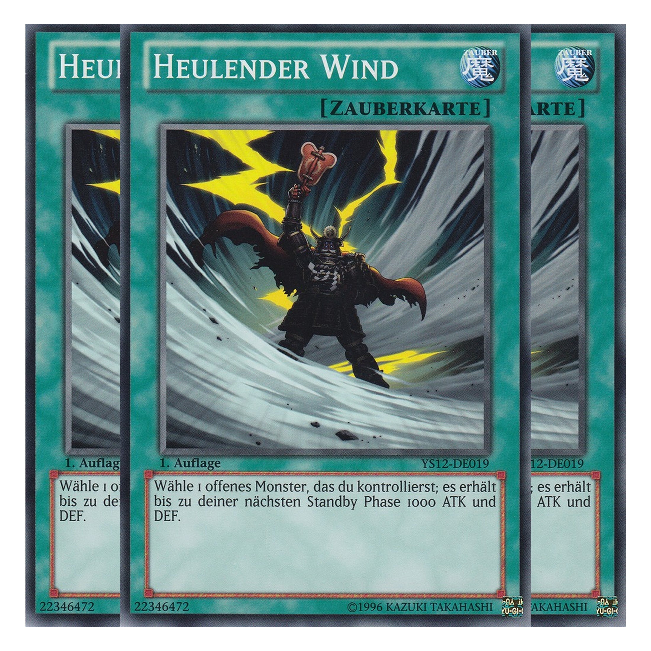 Heulender Wind - YS12-DE019 - Common - Deutsch - 1. Auflage - Starter Deck: Xyz Symphony - Playset (3 Kopien)