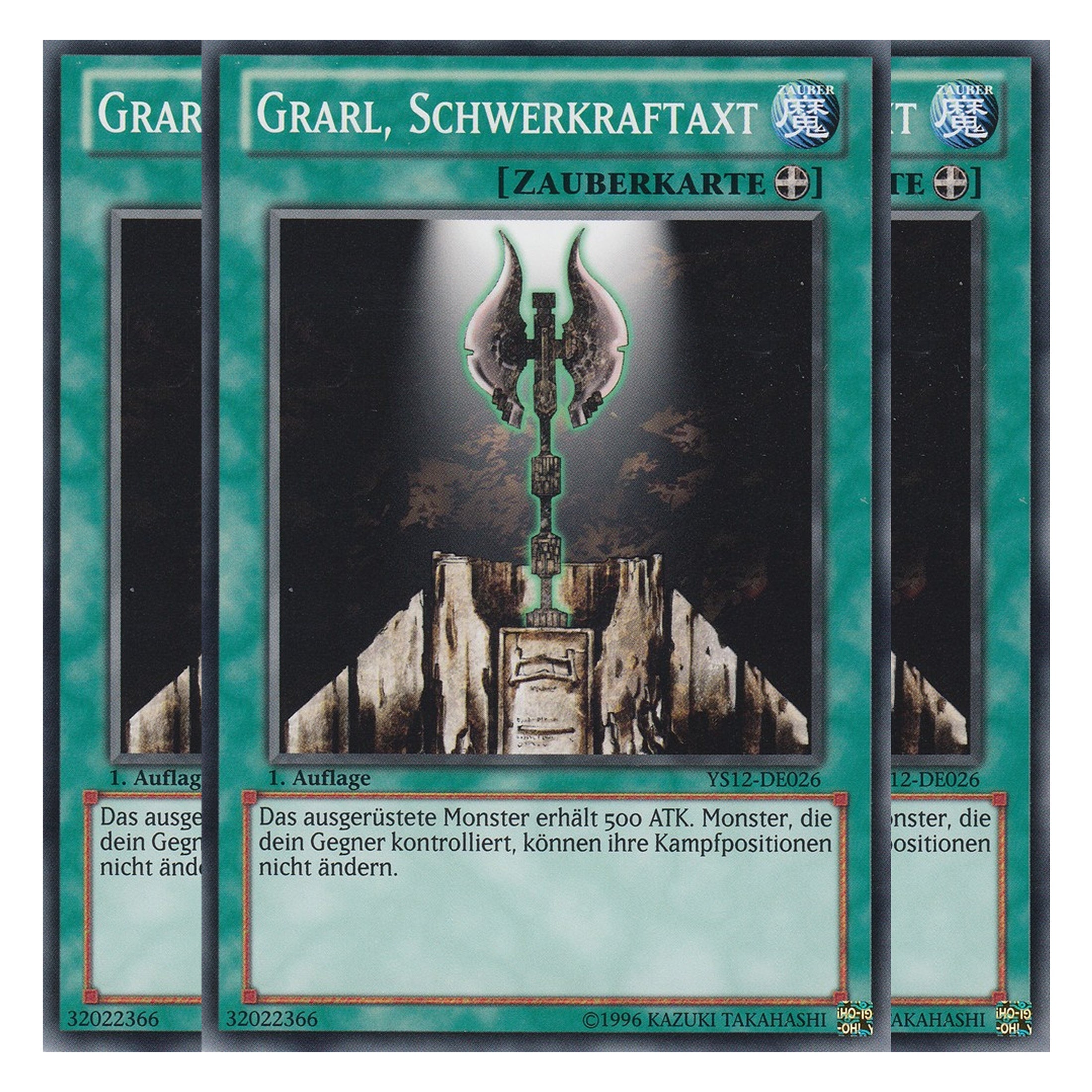 Grarl, Schwerkraftaxt - YS12-DE026 - Common - Deutsch - 1. Auflage - Starter Deck: Xyz Symphony - Playset (3 Kopien)