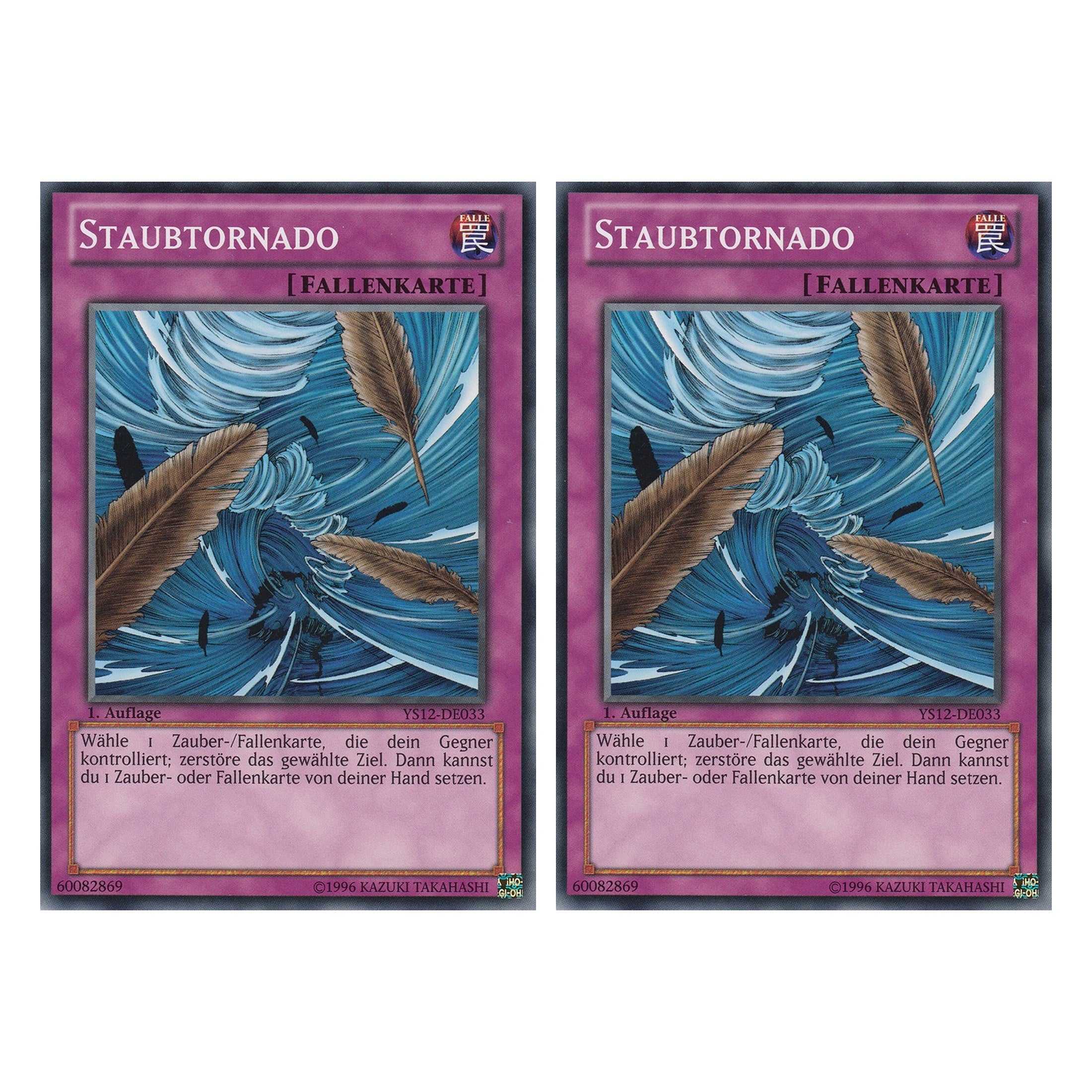 Staubtornado - YS12-DE033 - Common - Deutsch - 1. Auflage - Starter Deck: Xyz Symphony - Duo Set (2 Stück) - Yugioh