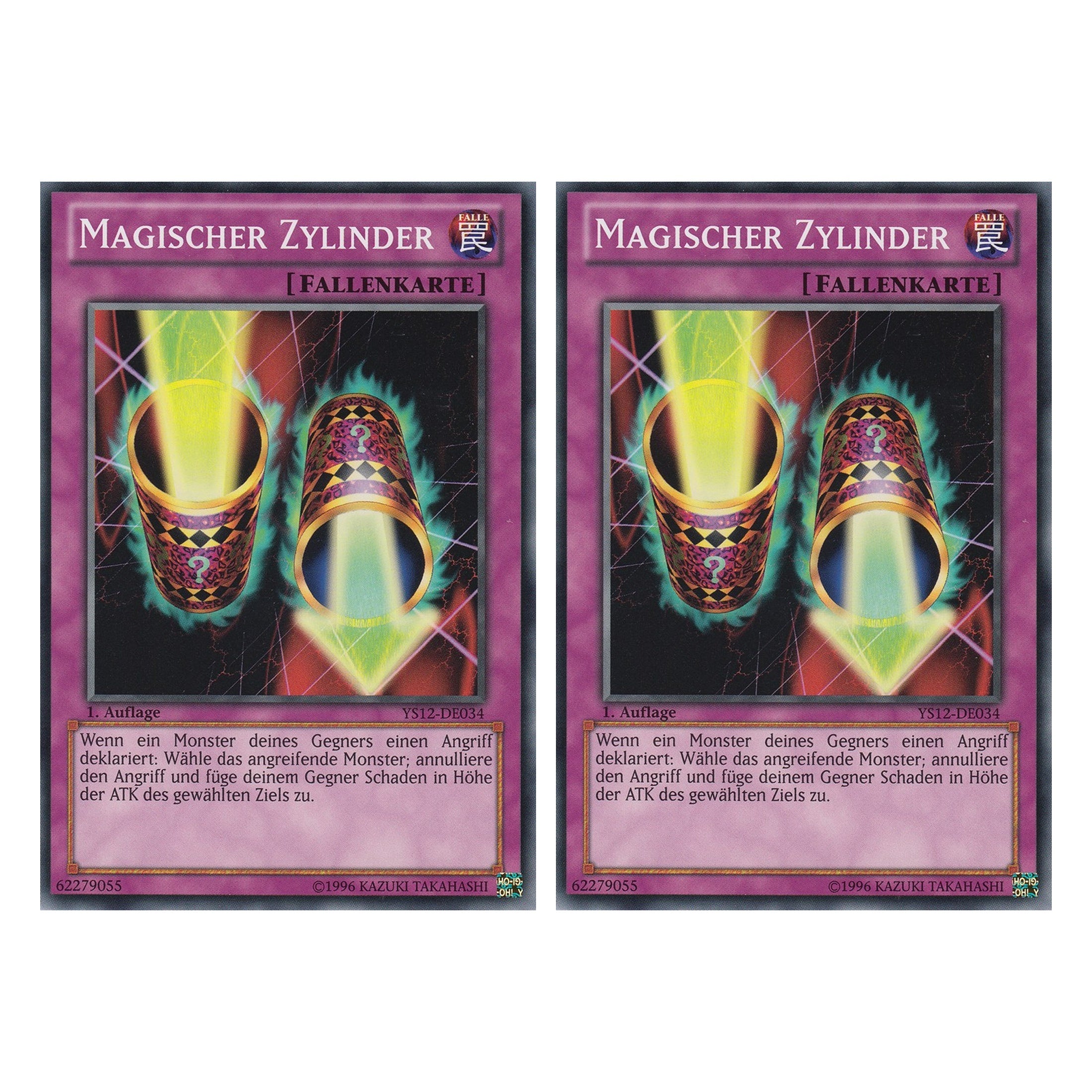 Magischer Zylinder - YS12-DE034 - Common - Deutsch - 1. Auflage - Starter Deck: Xyz Symphony - Duo Set (2 Stück) - Yugioh