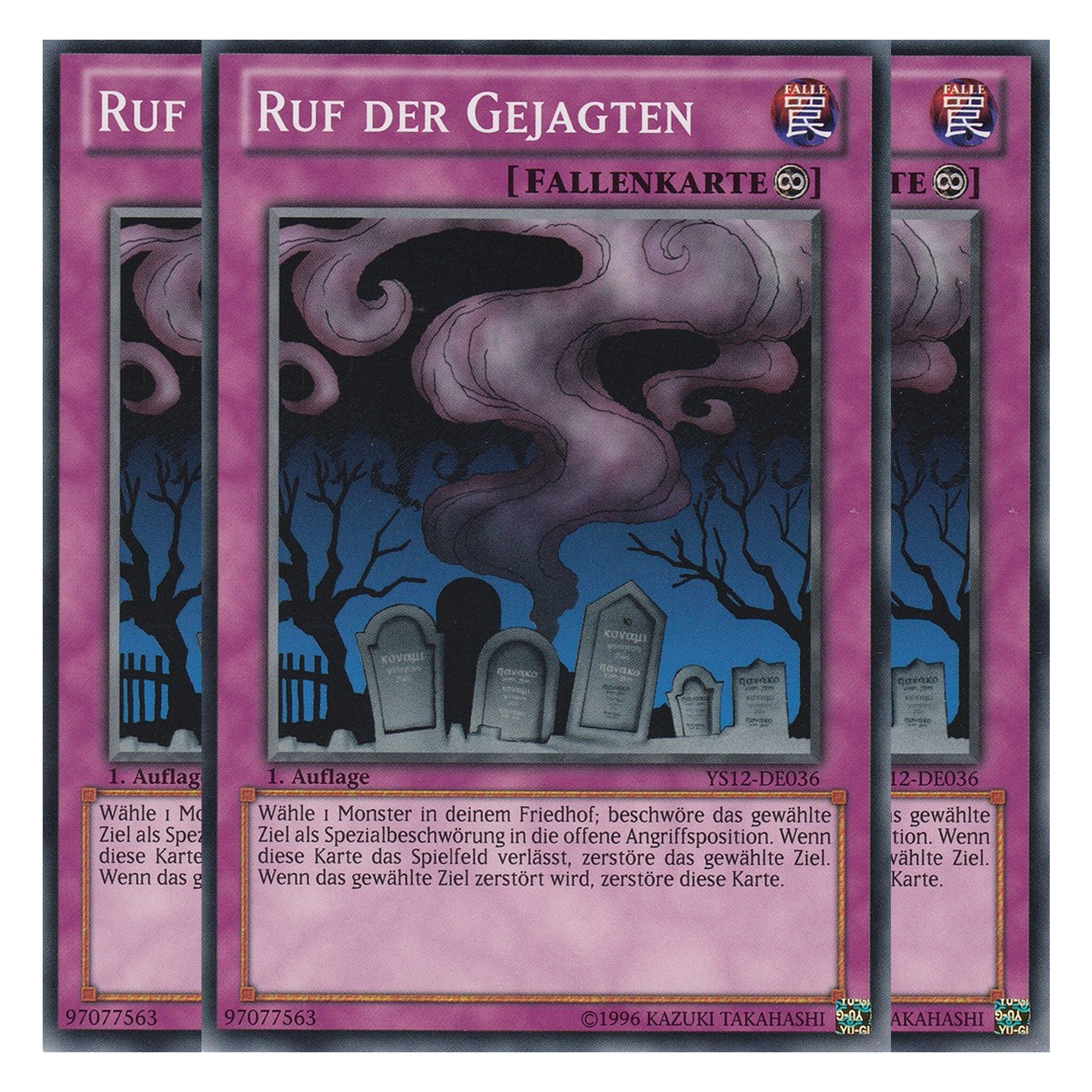 Ruf der Gejagten - YS12-DE036 - Common - Deutsch - 1. Auflage - Starter Deck: Xyz Symphony - Playset (3 Kopien)