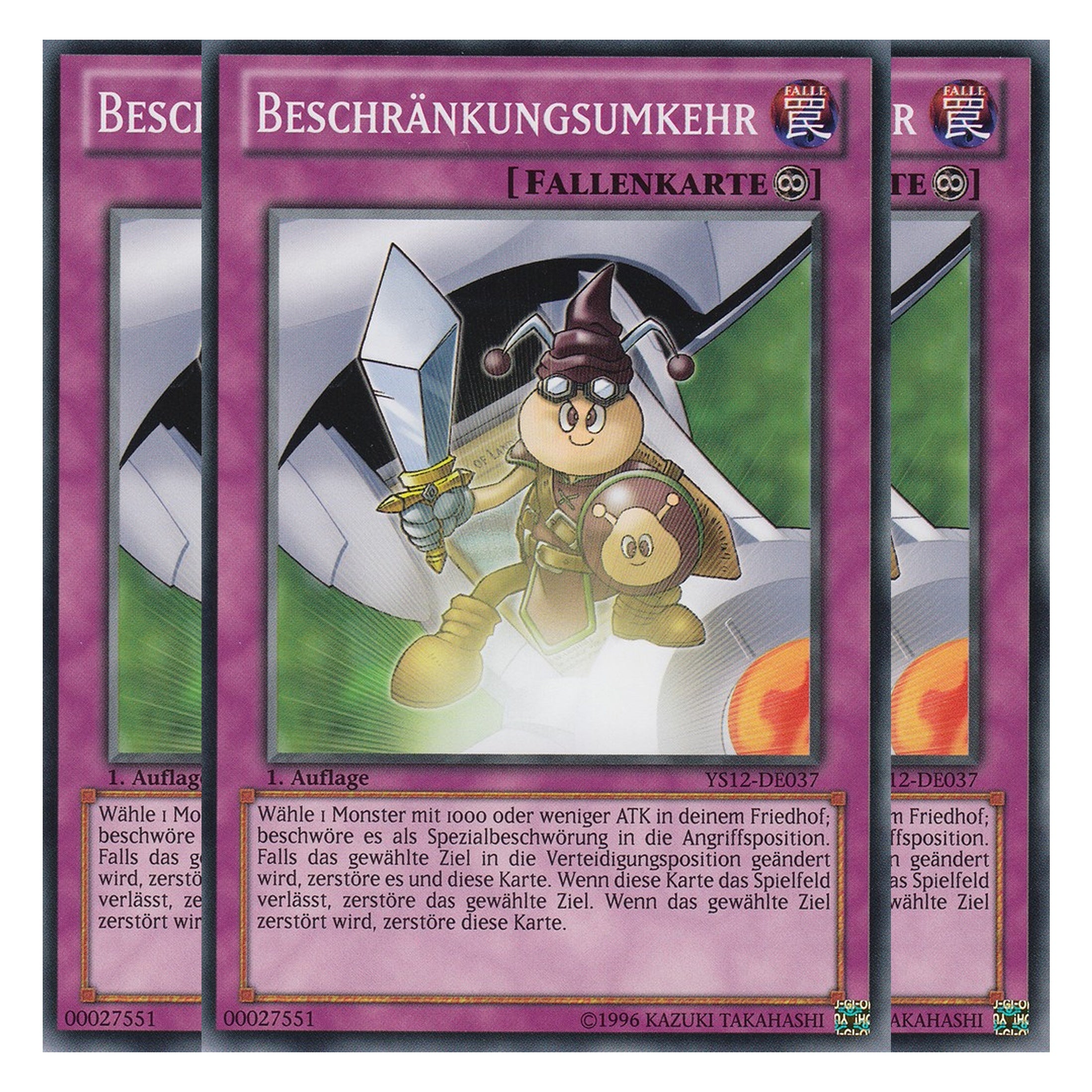 Beschränkungsumkehr - YS12-DE037 - Common - Deutsch - 1. Auflage - Starter Deck: Xyz Symphony - Playset (3 Kopien)