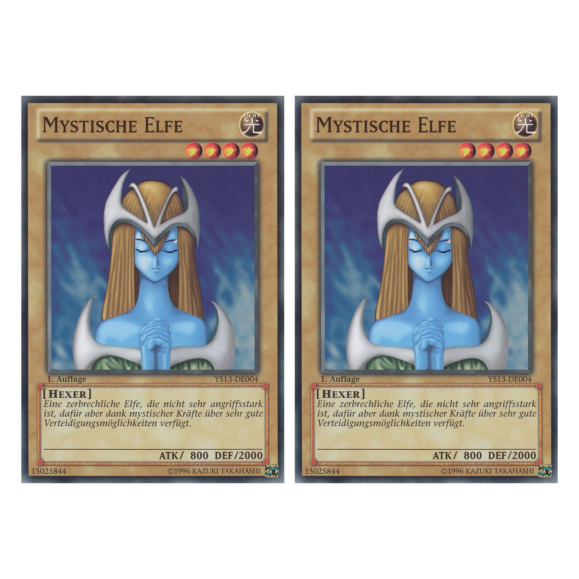 Mystische Elfe - YS13-DE004 - Common - Deutsch - 1. Auflage - Super Starter: V for Victory - Duo Set (2 Stück) - Yugioh