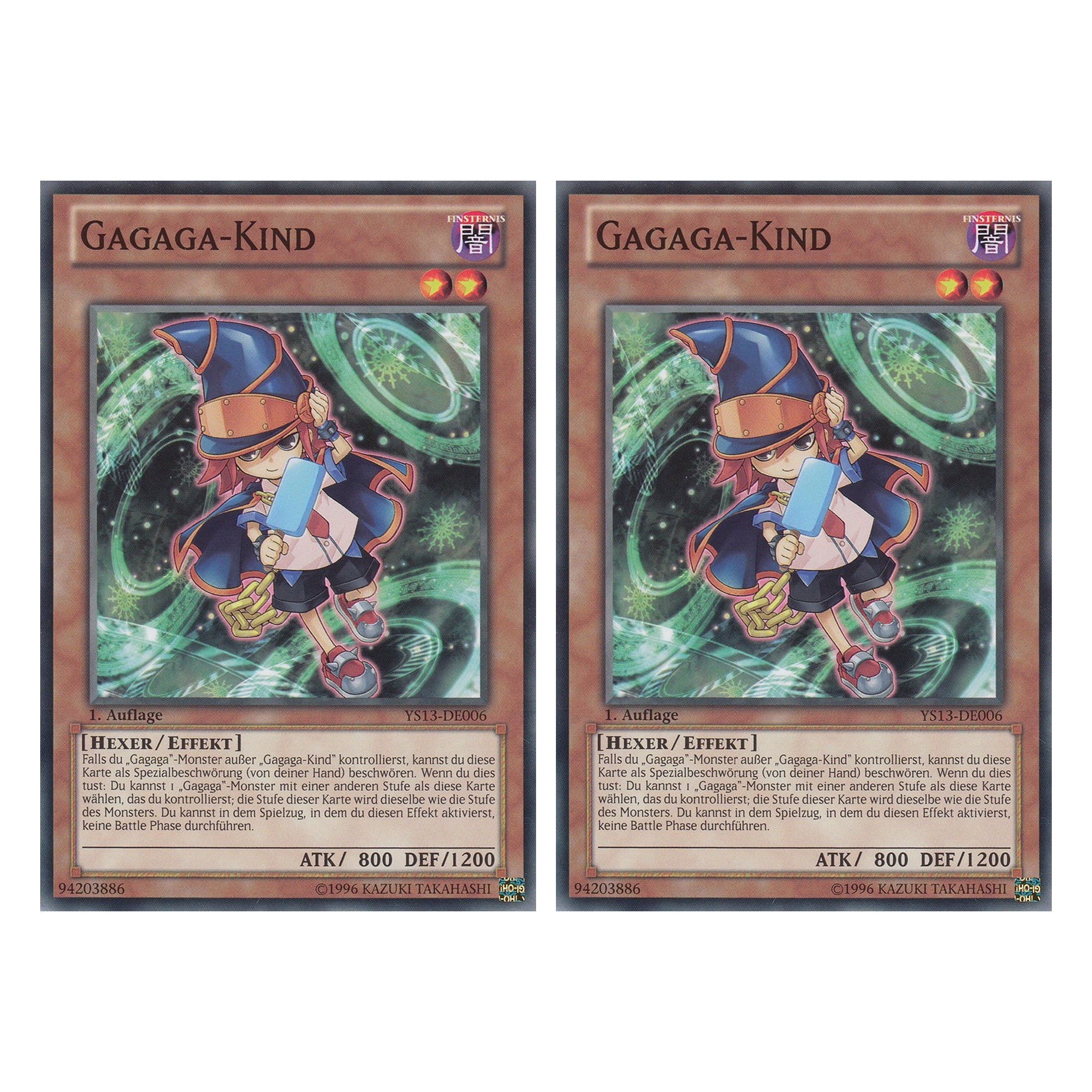 Gagaga-Kind - YS13-DE006 - Common - Deutsch - 1. Auflage - Super Starter: V for Victory - Duo Set (2 Stück) - Yugioh