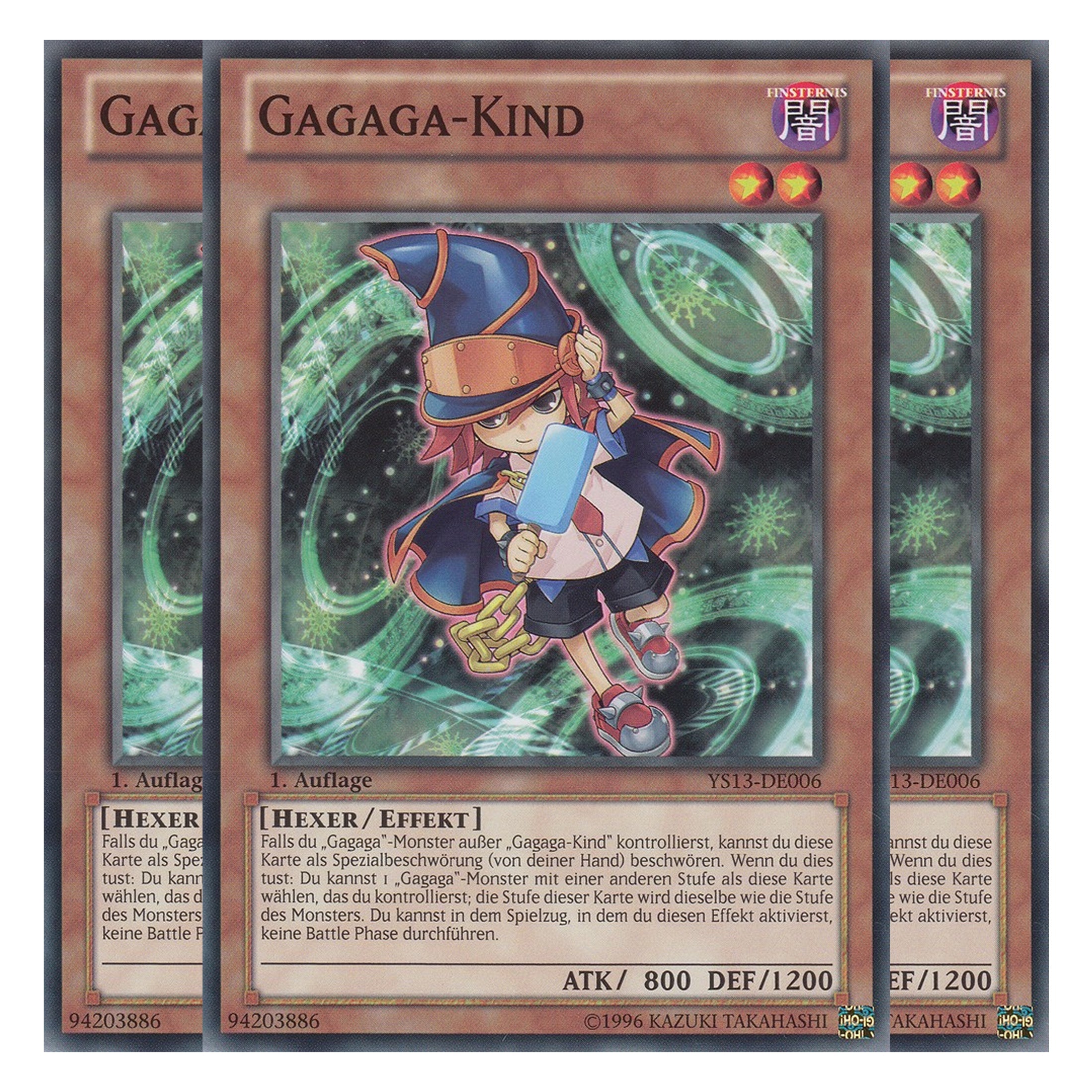 Gagaga-Kind - YS13-DE006 - Common - Deutsch - 1. Auflage - Super Starter: V for Victory - Playset (3 Kopien)