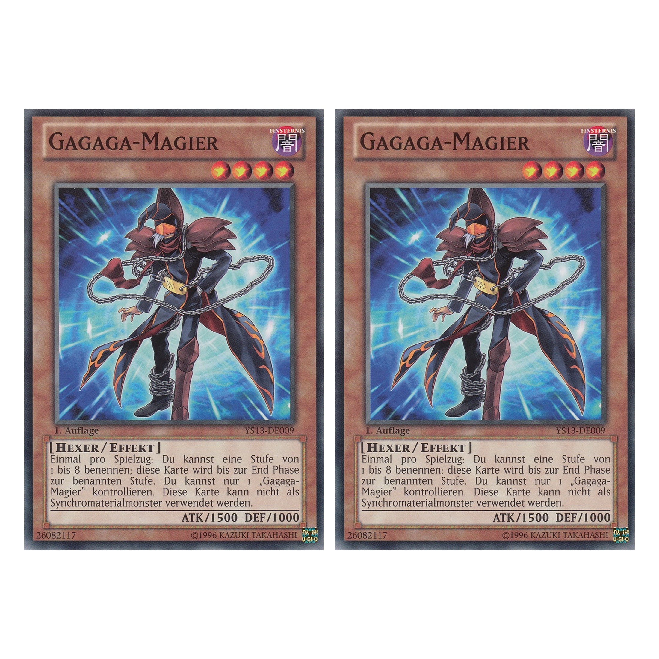 Gagaga-Magier - YS13-DE009 - Common - Deutsch - 1. Auflage - Super Starter: V for Victory - Duo Set (2 Stück) - Yugioh
