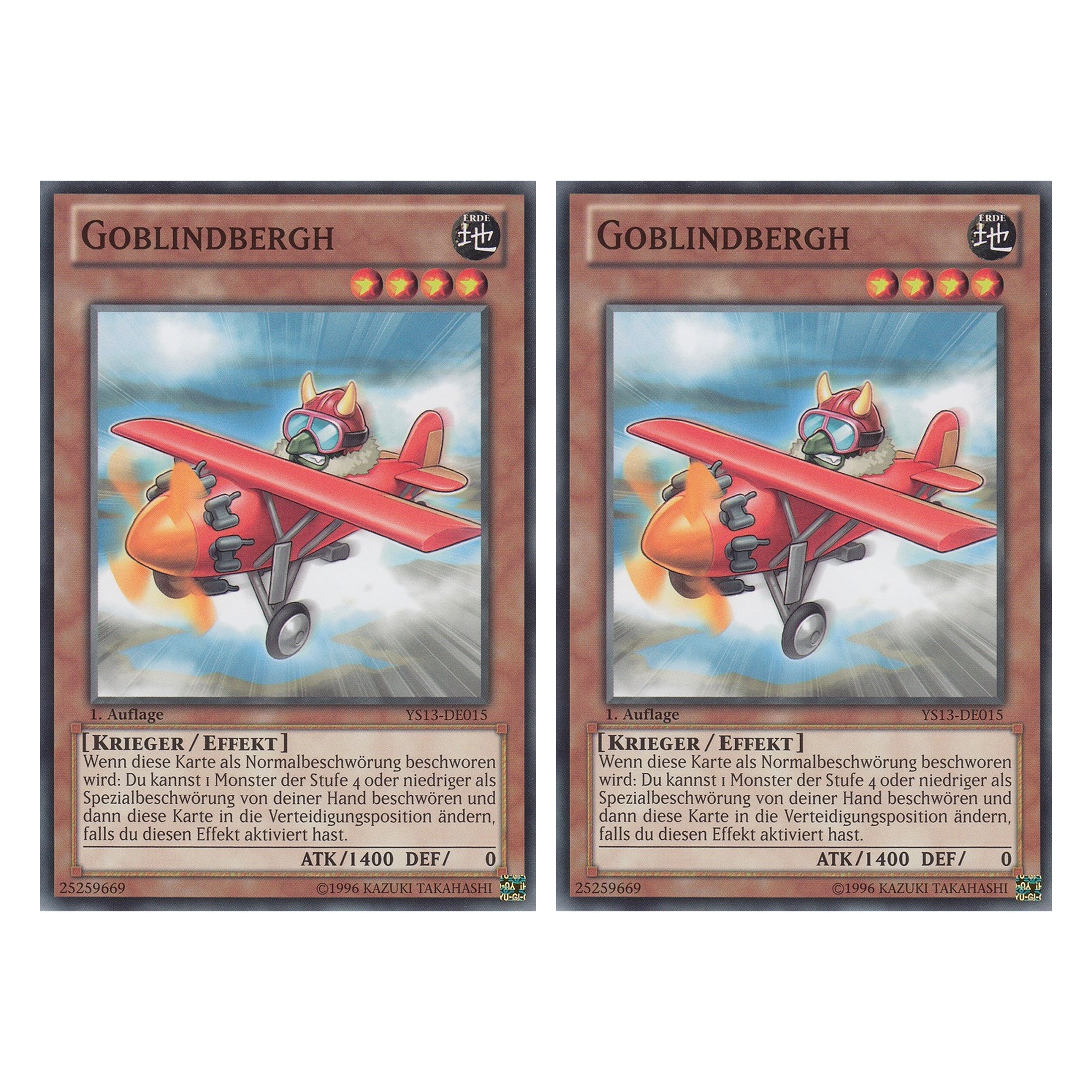 Goblindbergh - YS13-DE015 - Common - Deutsch - 1. Auflage - Super Starter: V for Victory - Duo Set (2 Stück) - Yugioh