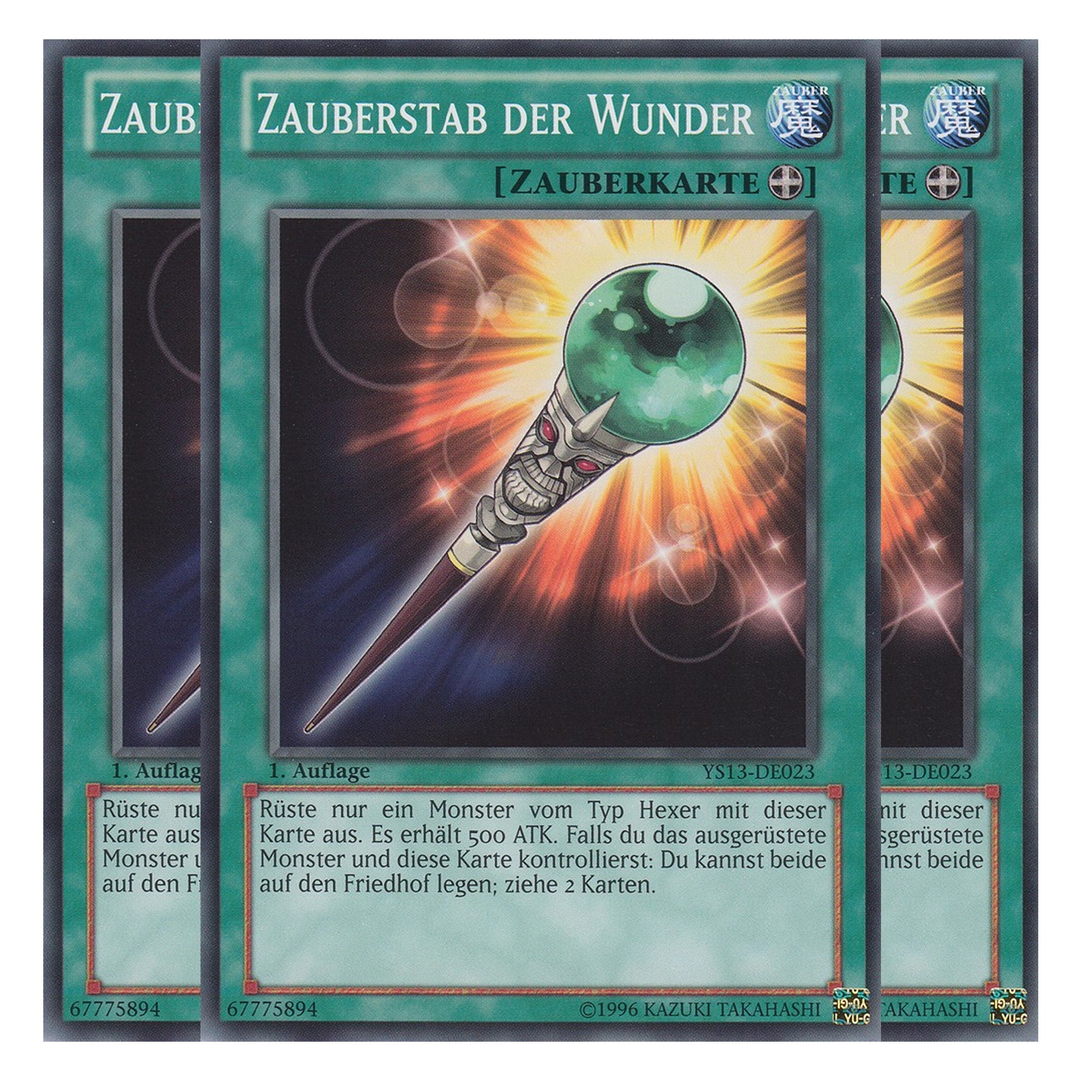 Zauberstab der Wunder - YS13-DE023 - Common - Deutsch - 1. Auflage - Super Starter: V for Victory - Playset (3 Kopien)