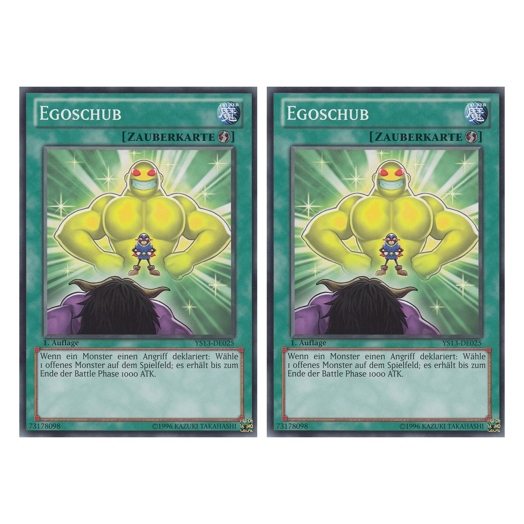Egoschub - YS13-DE025 - Common - Deutsch - 1. Auflage - Super Starter: V for Victory - Duo Set (2 Stück) - Yugioh