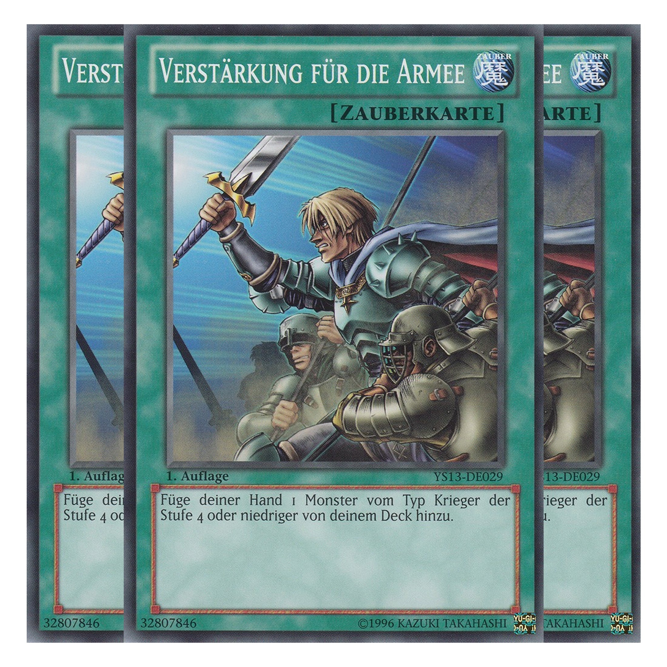 Verstärkung für die Armee - YS13-DE029 - Common - Deutsch - 1. Auflage - Super Starter: V for Victory - Playset (3 Kopien)