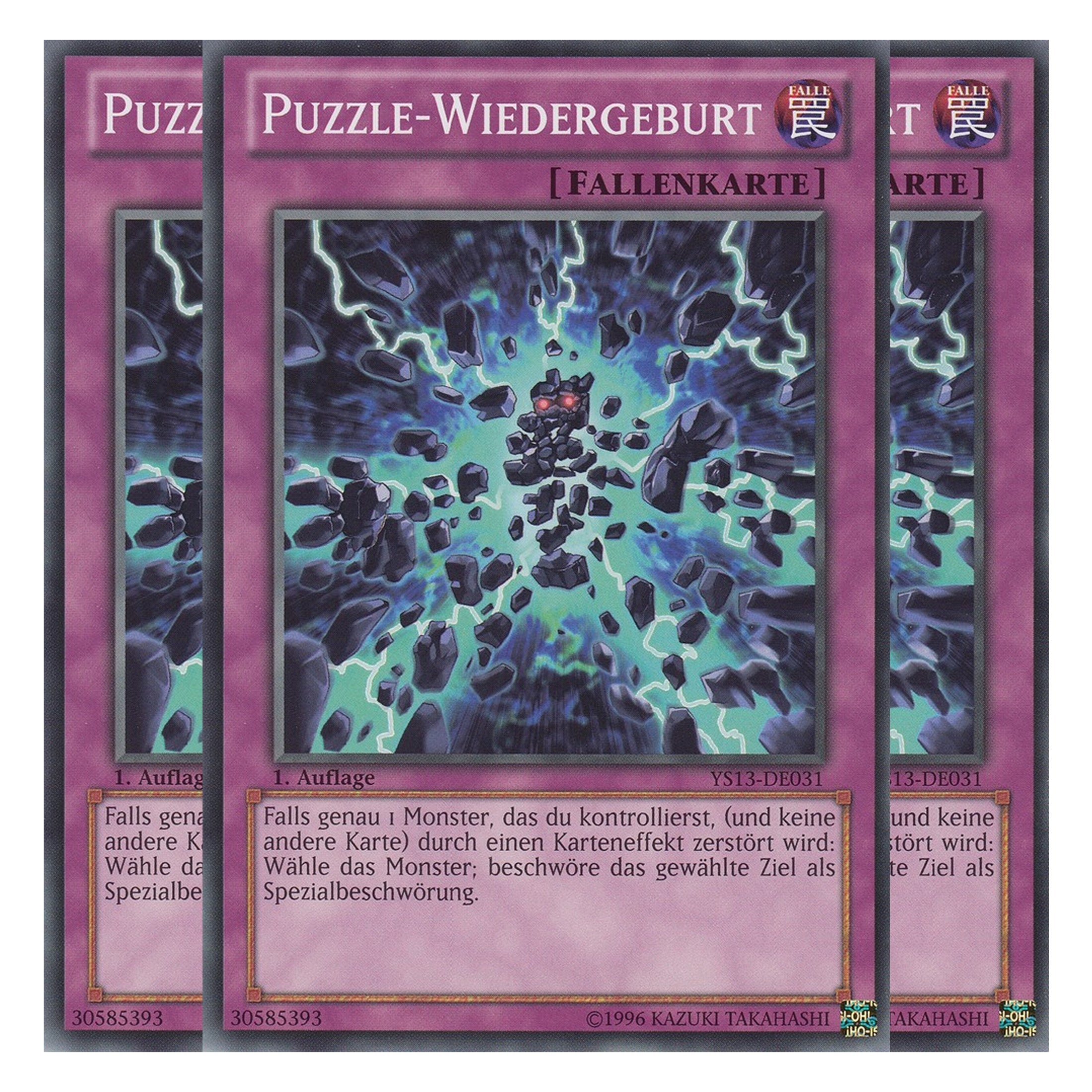 Puzzle-Wiedergeburt - YS13-DE031 - Common - Deutsch - 1. Auflage - Super Starter: V for Victory - Playset (3 Kopien)