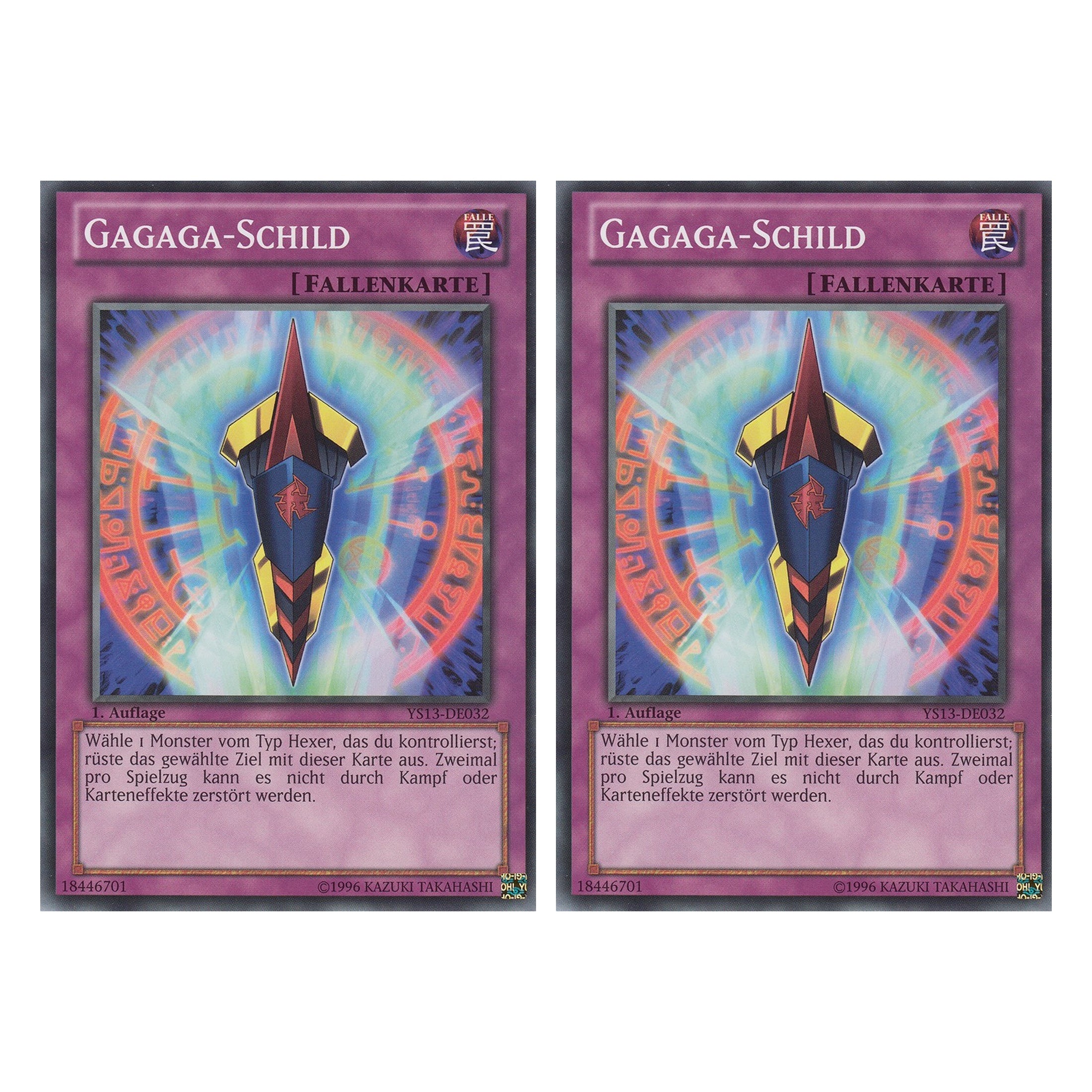 Gagaga-Schild - YS13-DE032 - Common - Deutsch - 1. Auflage - Super Starter: V for Victory - Duo Set (2 Stück) - Yugioh