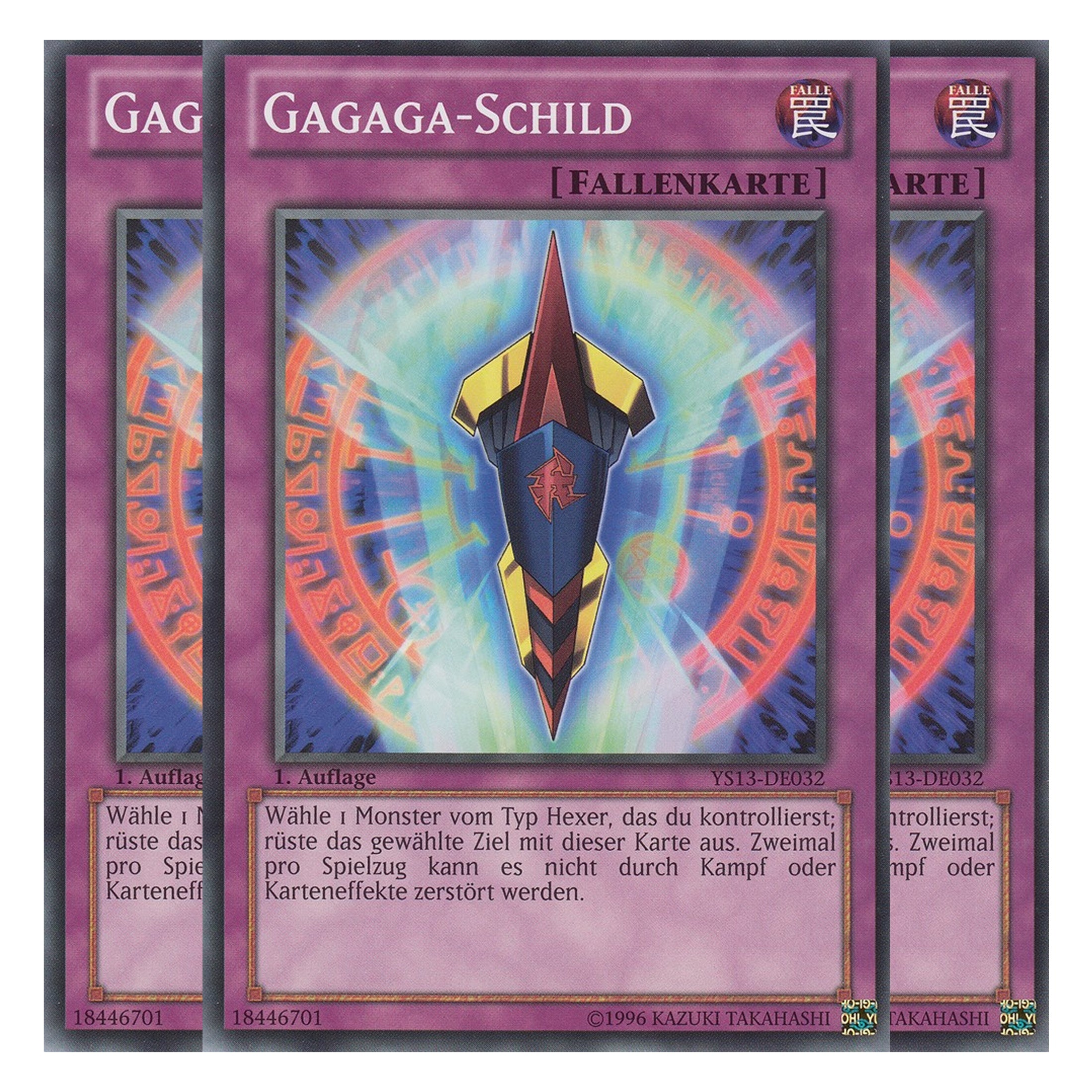 Gagaga-Schild - YS13-DE032 - Common - Deutsch - 1. Auflage - Super Starter: V for Victory - Playset (3 Kopien)